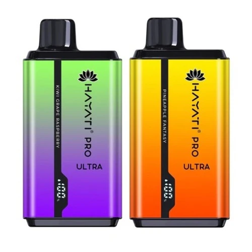 Hayati Pro Ultra 15000 Box of 10 – The Future of High-Puff Vaping