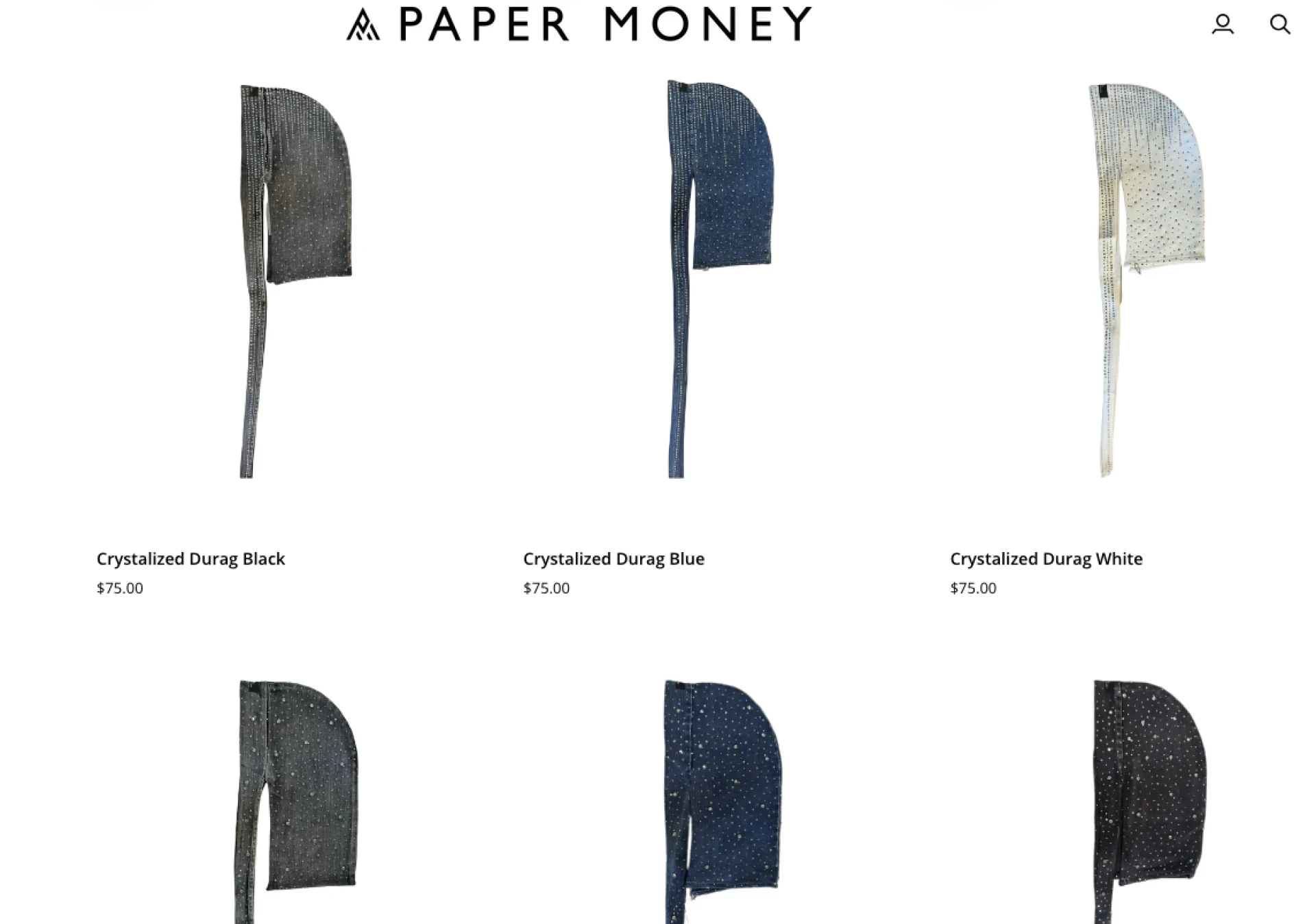 White Durag by Paper Money: A Statement of Style and Identity
