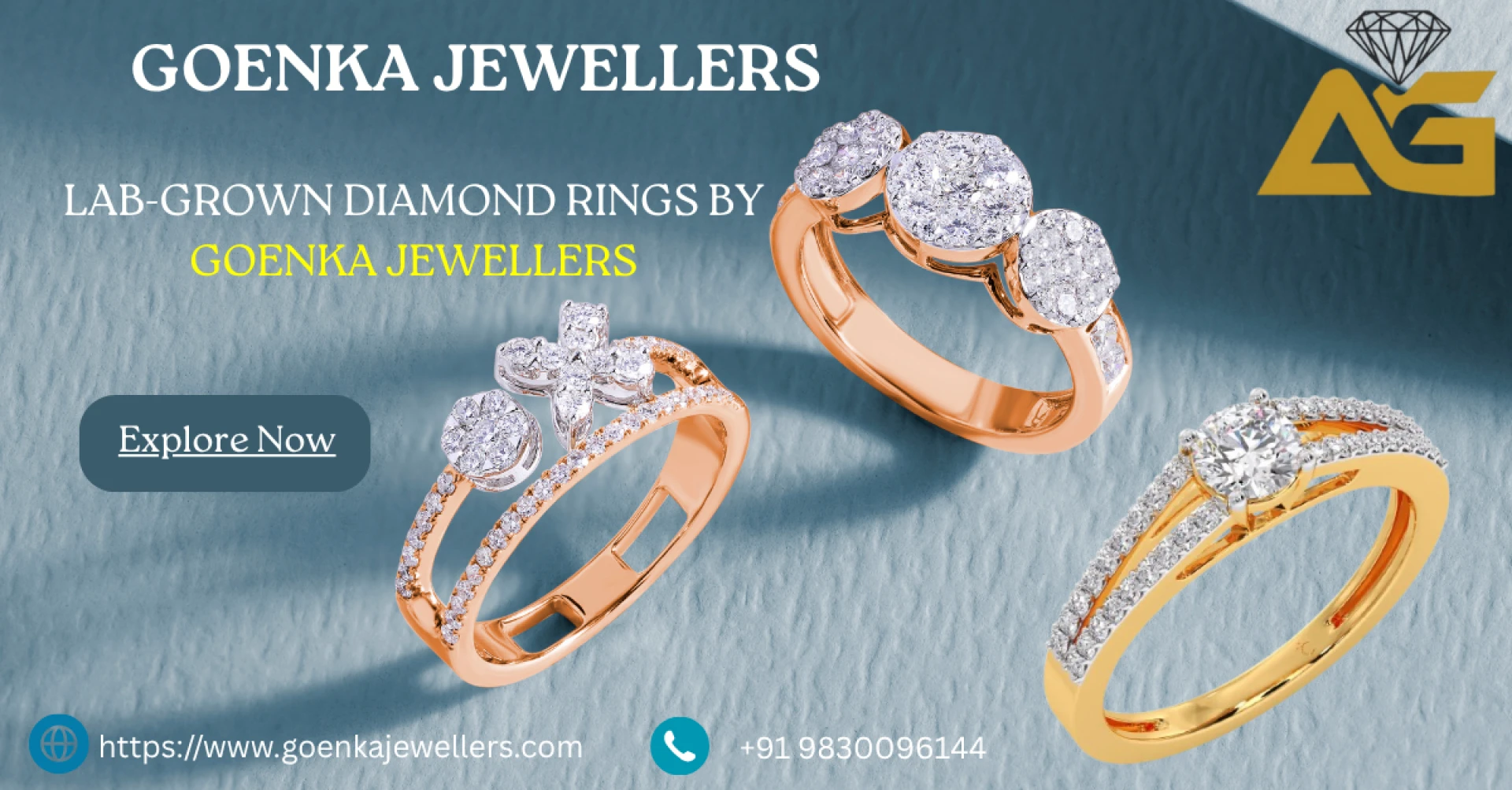 Shop Diamond Rings from Goenka Jewellers Today