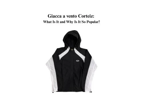 Giacca a vento Corteiz: What Is It and Why Is It So Popular?