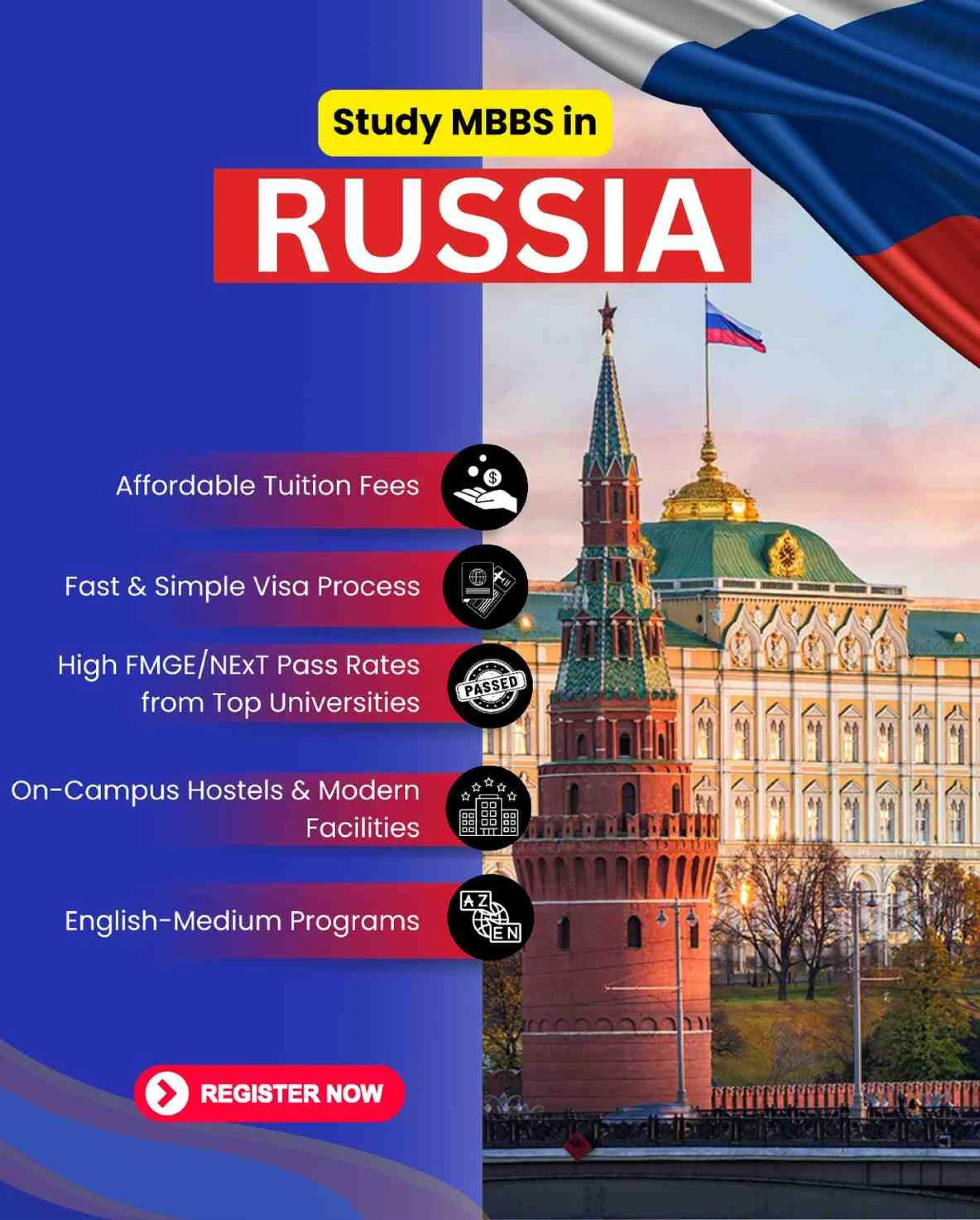 Pursue Your Dream Career with MBBS in Russia – Top Universities to Consider