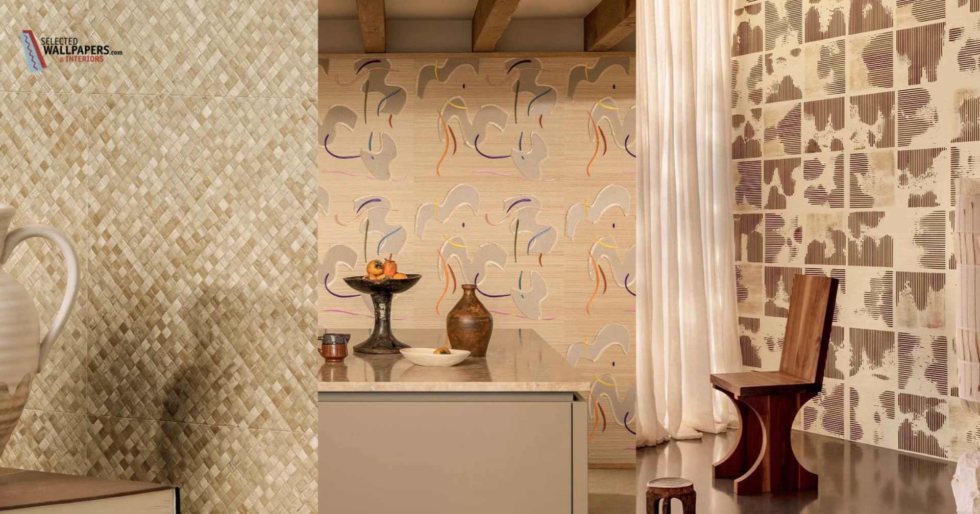 The Story Behind Your Next Stunning Wall: Elitis Wallpaper at Selected Wallpapers