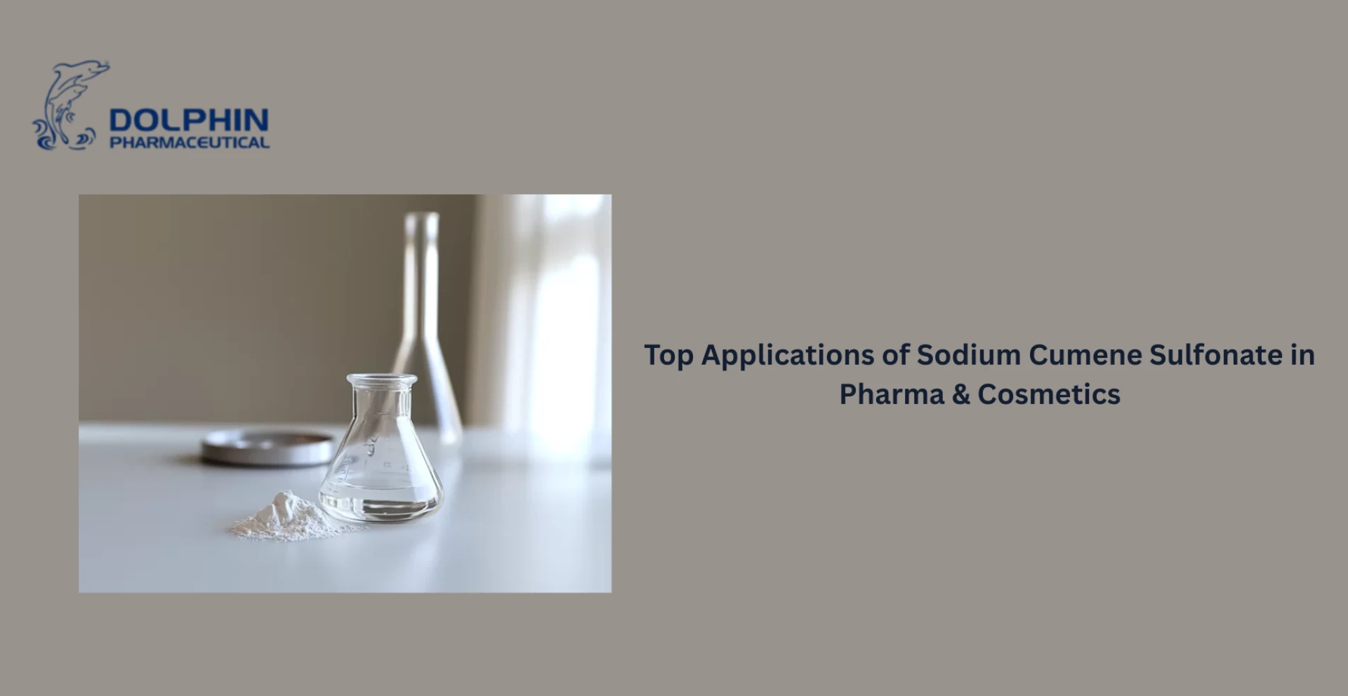 Top Applications of Sodium Cumene Sulfonate in Pharma & Cosmetics