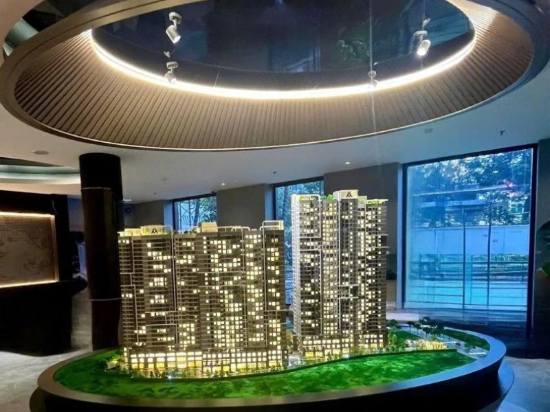 Mo hinh sa ban green model