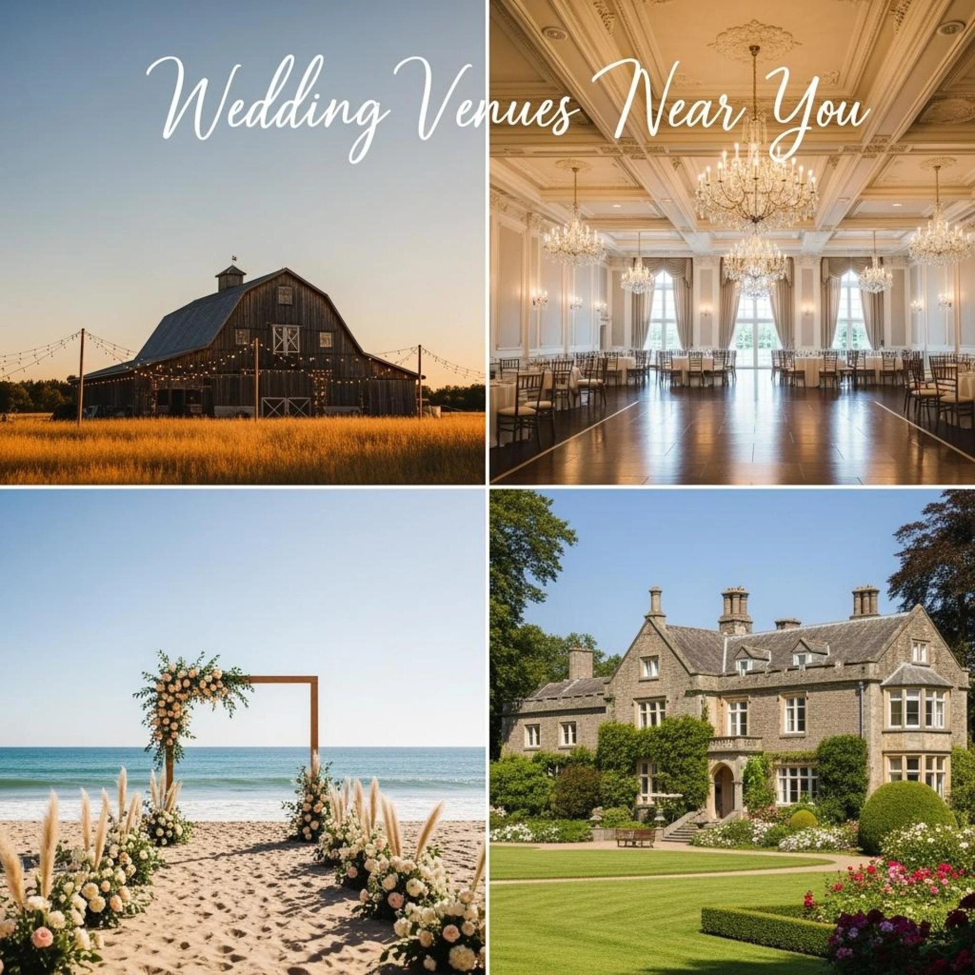 Top Wedding Venues Near Me | Find Your Perfect Local Wedding Spot
