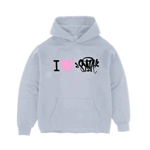 Shades of Intention: The Untold Pulse of Syna World’s Grey Hoodie