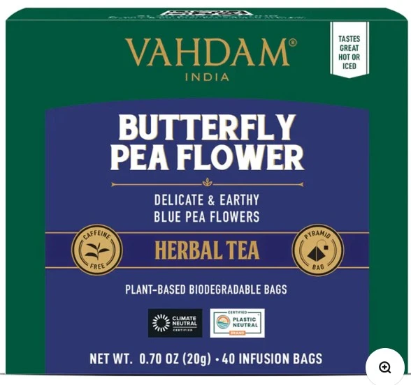 Blue Pea Flower: A Vibrant Herbal Delight with Vahdam® India