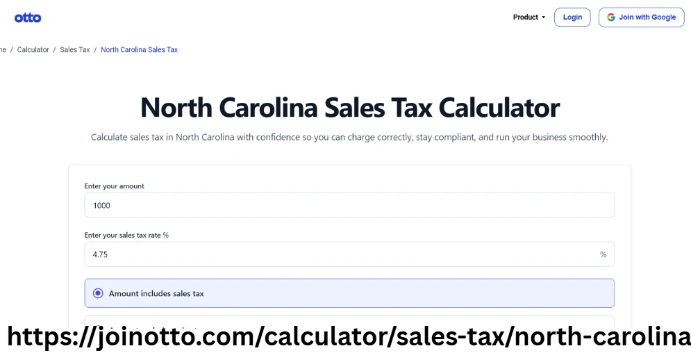 North Carolina Sales Tax Calculator for Accurate Tax Estimation