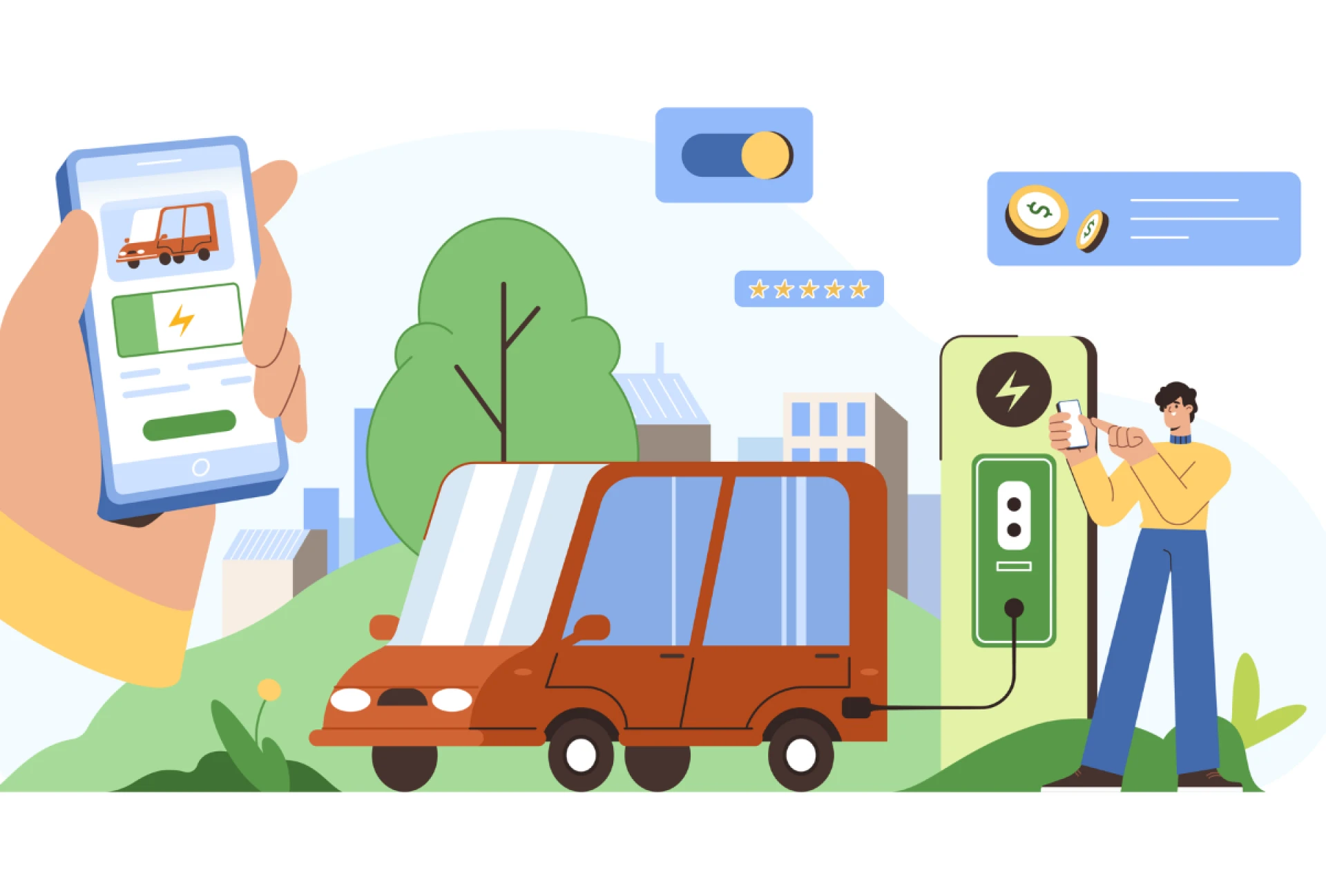 How to Build a Door-to-Door EV Charging App in Saudi Arabia?