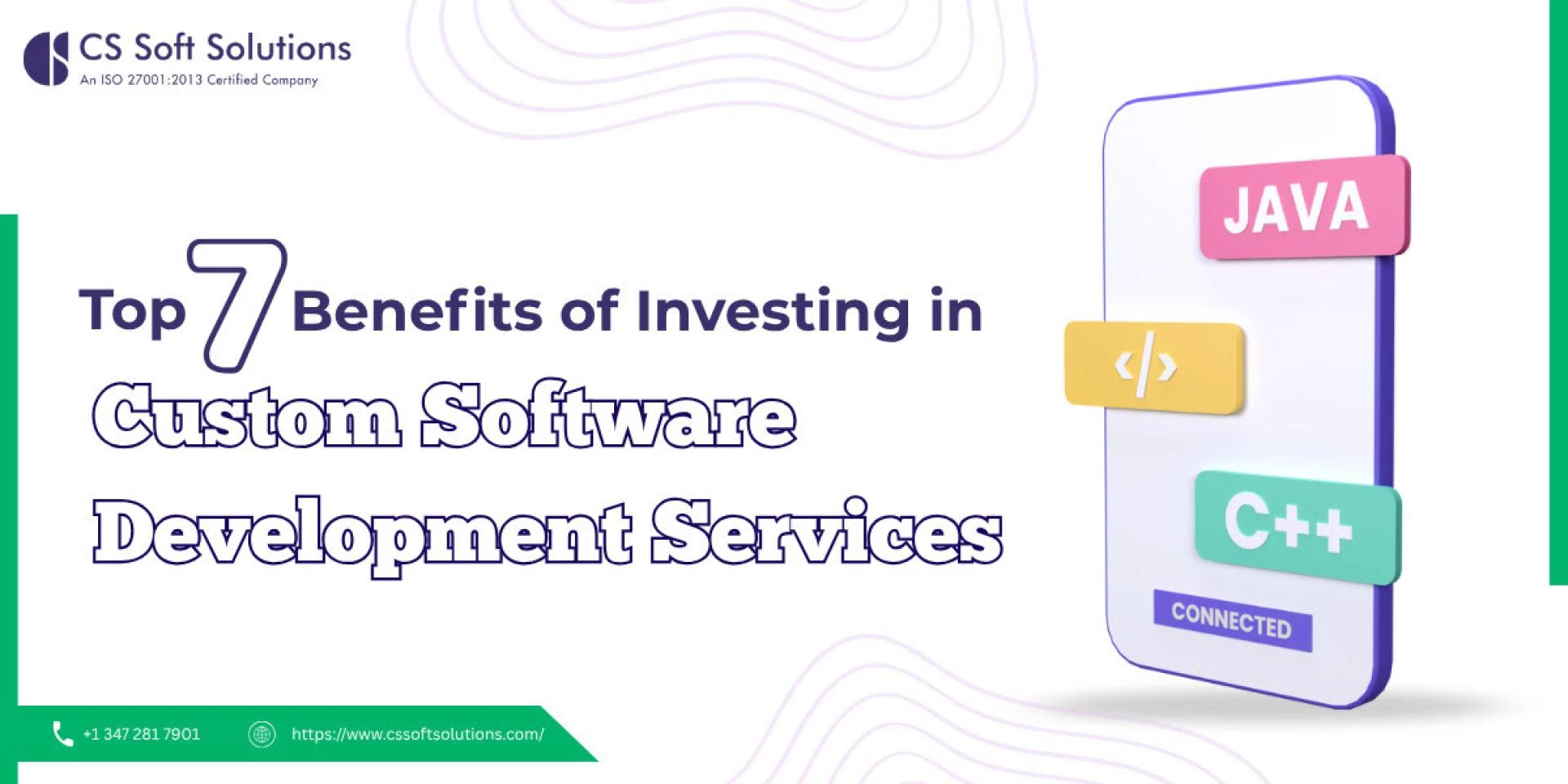 Top 7 Benefits of Investing in Custom Software Development Services