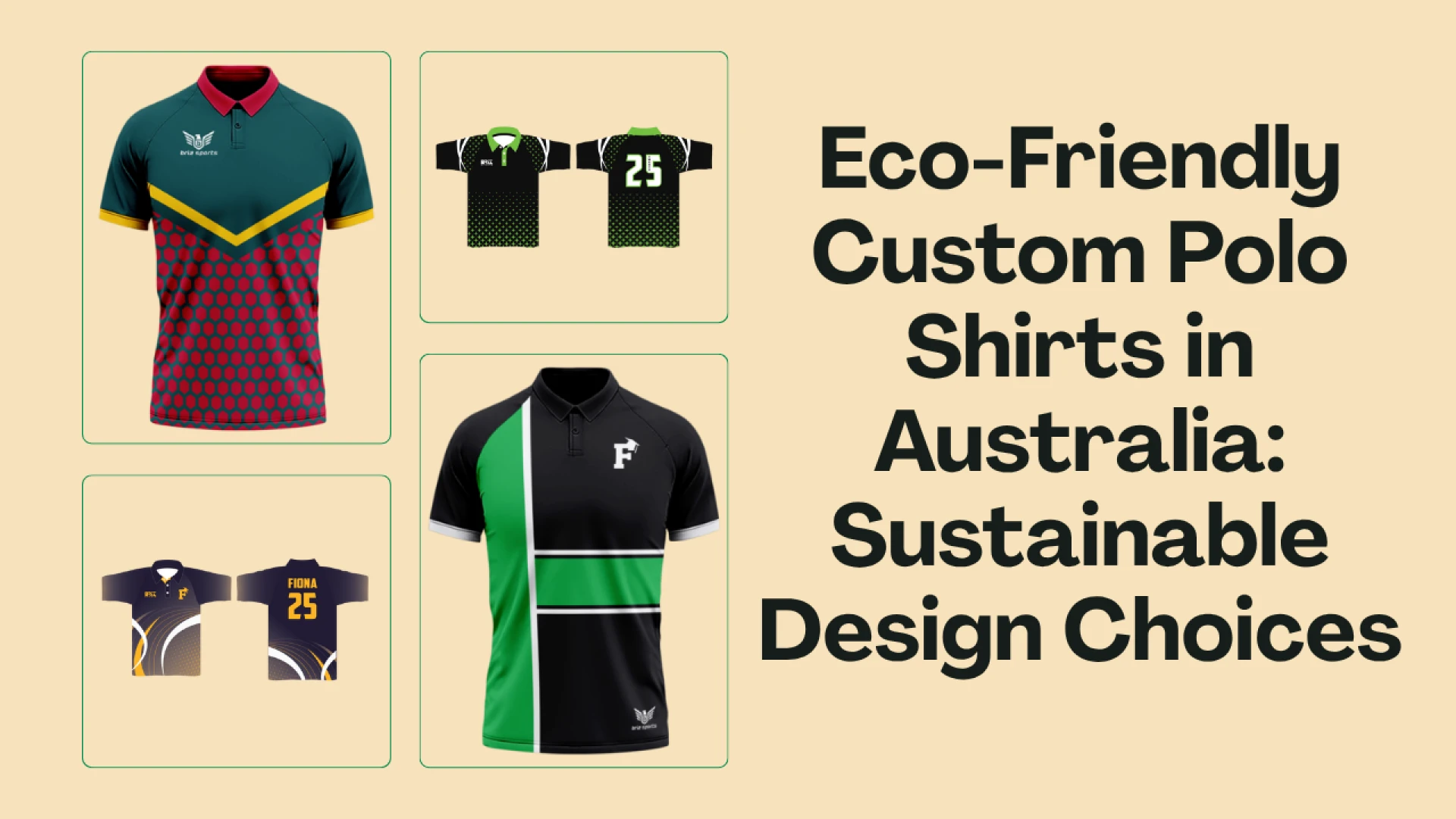 Eco-Friendly Custom Polo Shirts in Australia: Sustainable Design Choices