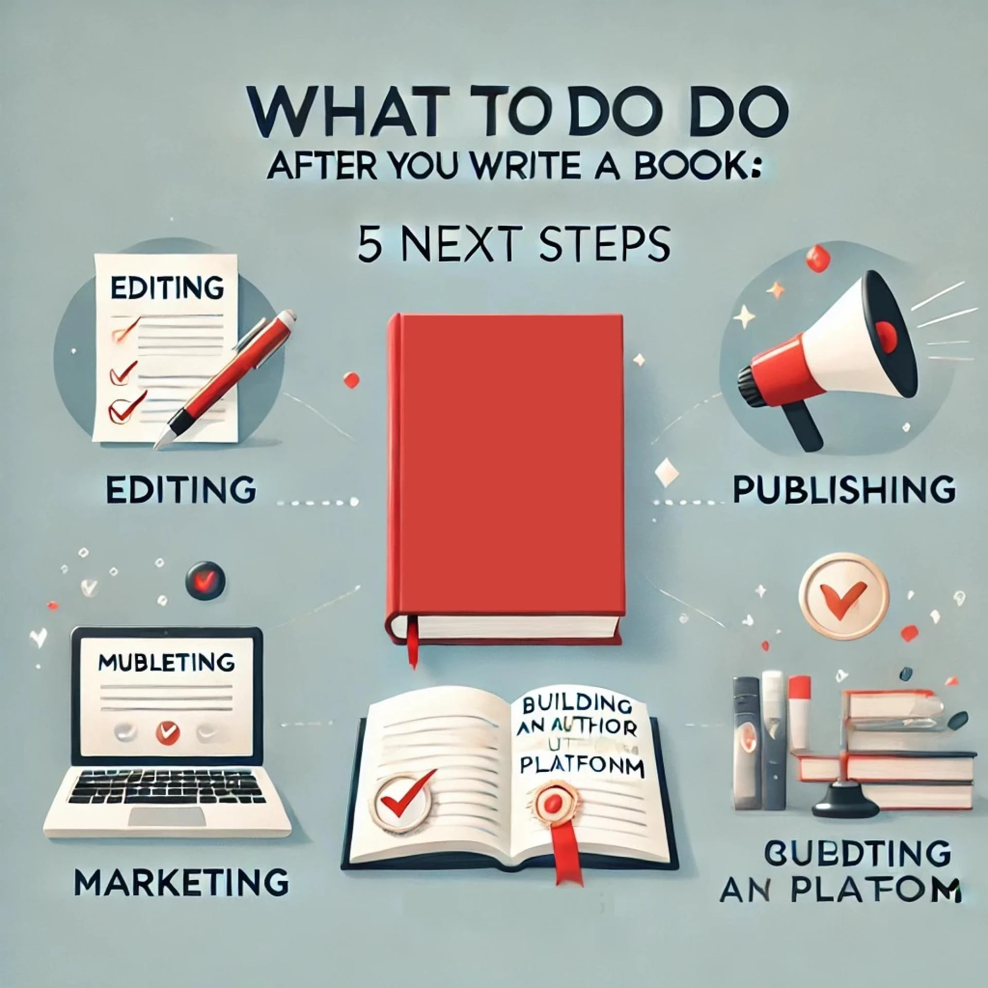 What to Do After You Write a Book: 5 Next Steps