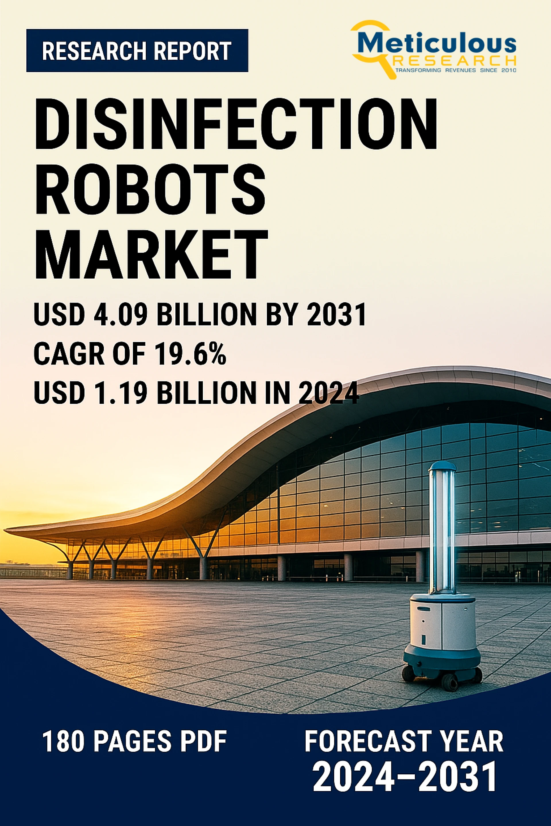Disinfection Robots Market Size, Share, Forecast, & Trends Analysis
