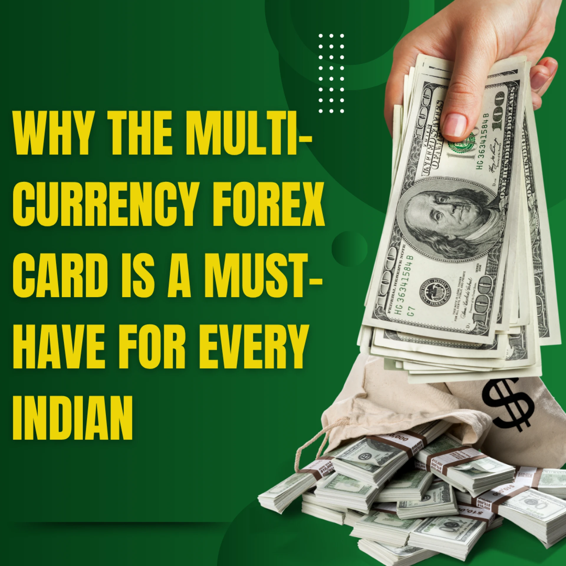 Why the Multi-Currency Forex Card is a Must-Have for Every Indian