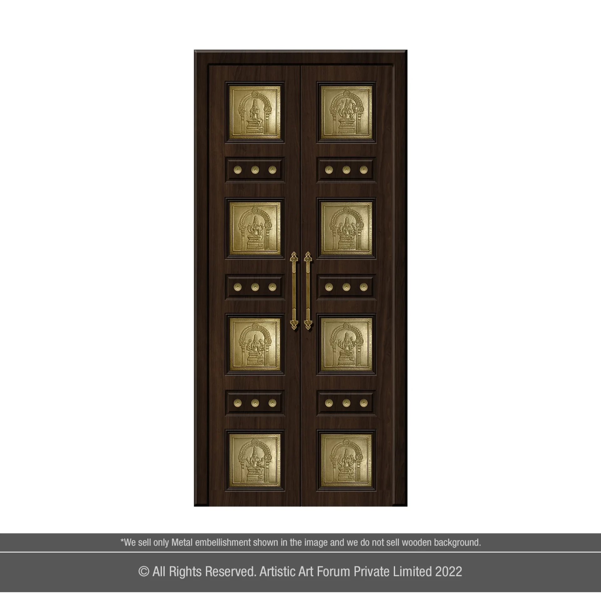 The Significance of Ashtalakshmi in Pooja Room Door Designs in India