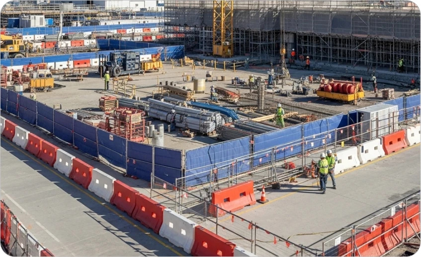 Construction Site Fencing