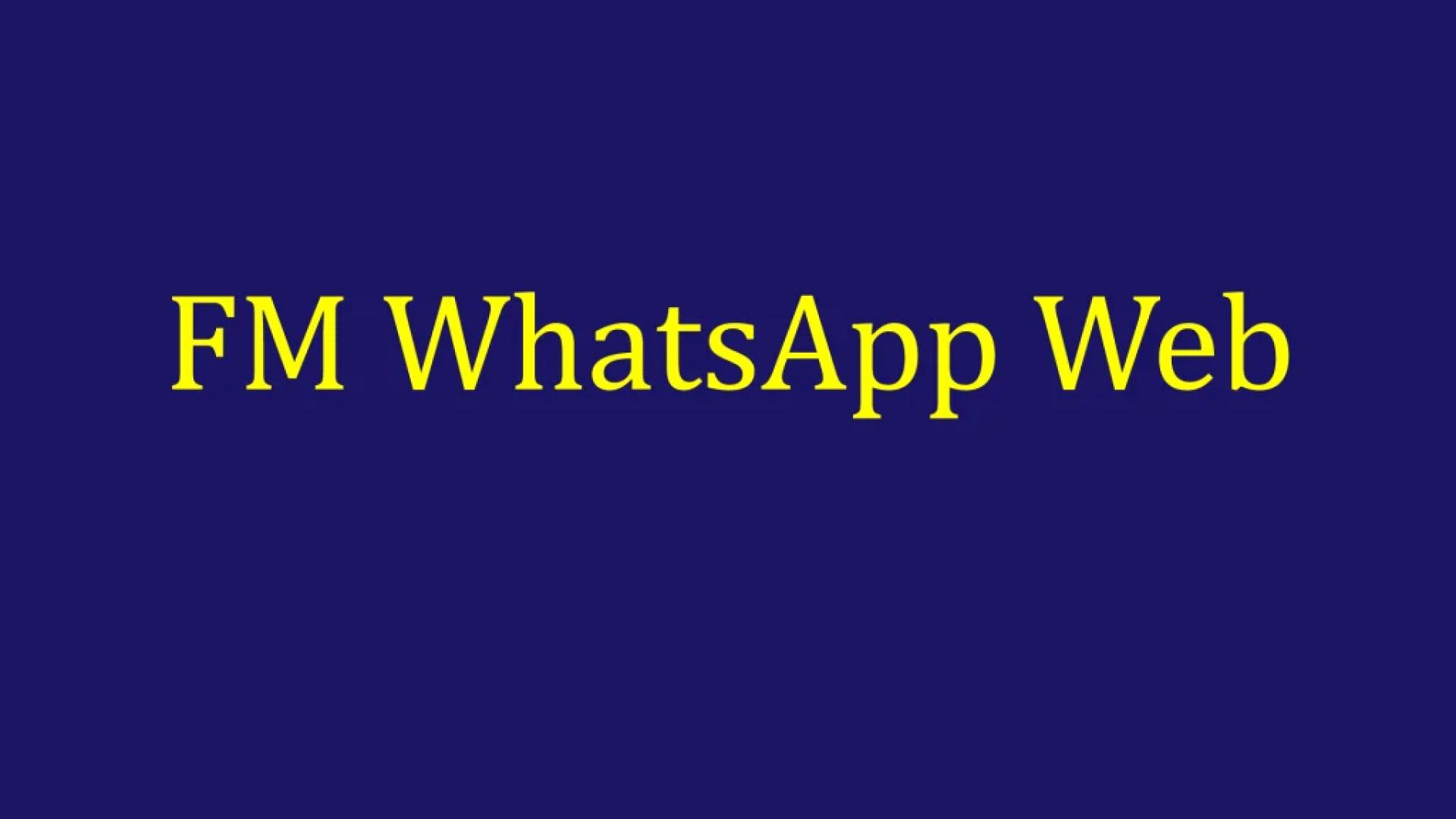 FM WhatsApp – A Feature-Rich WhatsApp Mod for Android