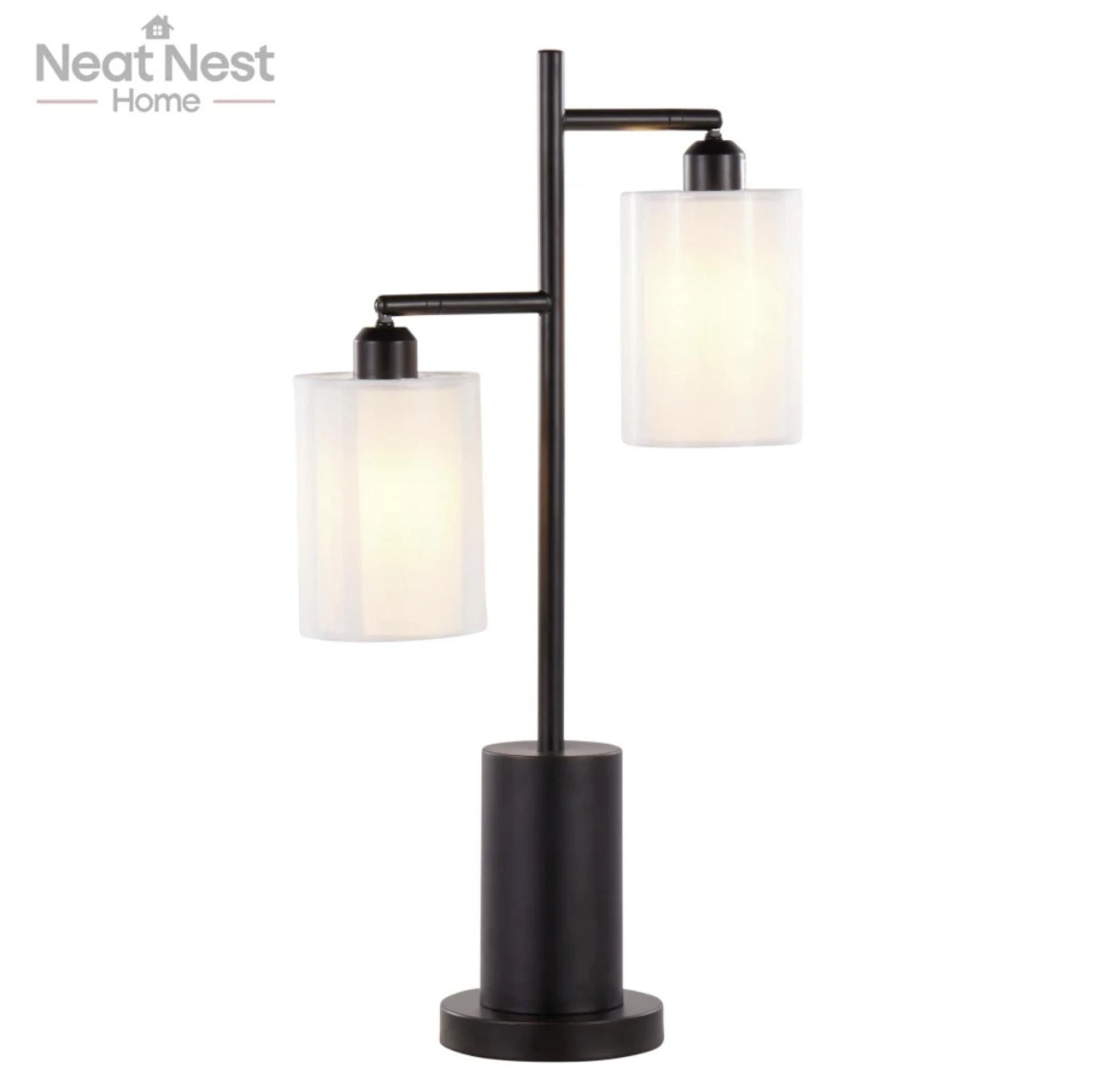 Best Tips and Uses for Table Lamps, Black Metal Table Lamps with White Shades and Floor Lamps 