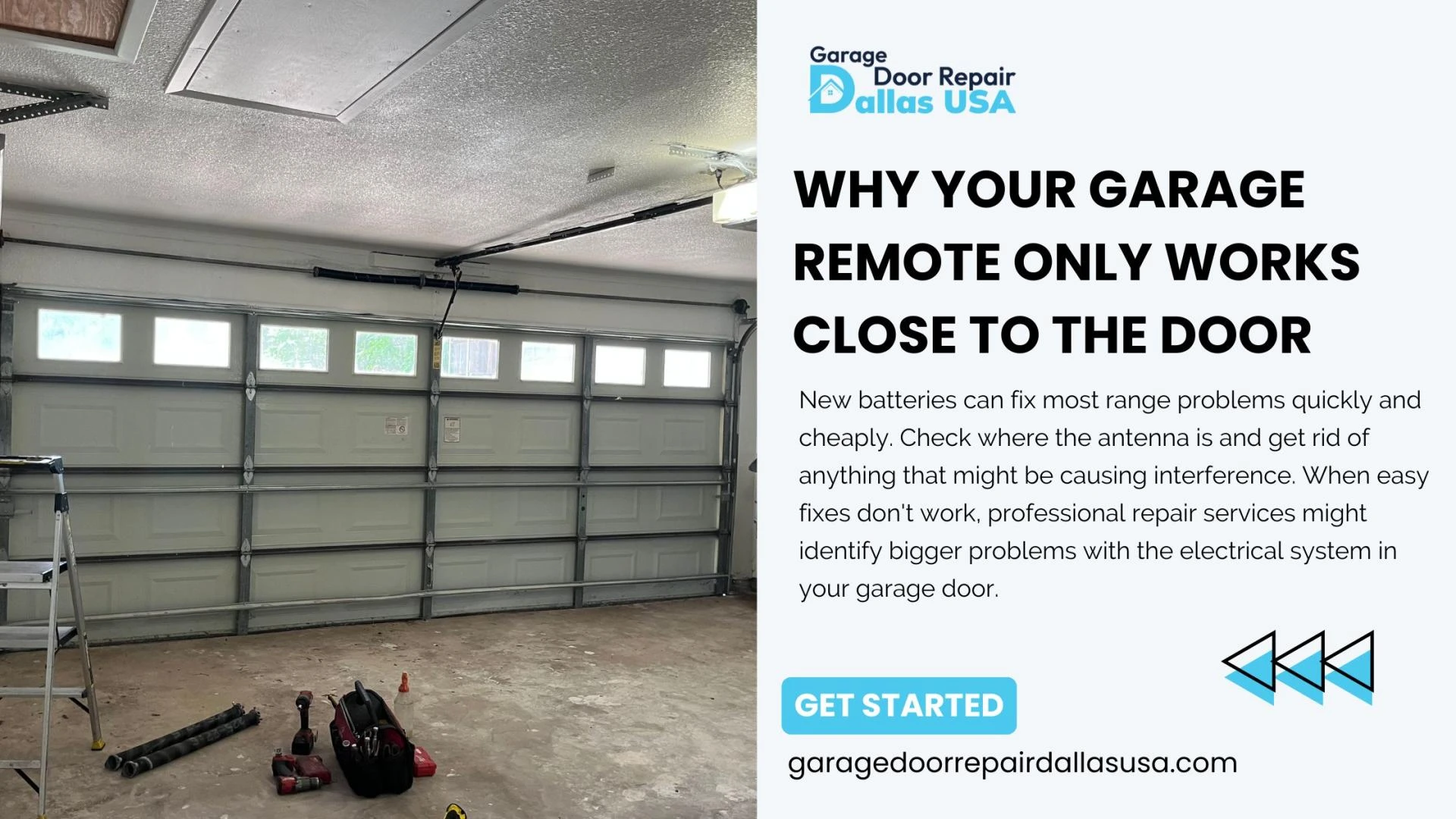 Why Your Garage Remote Only Works Close to the Door