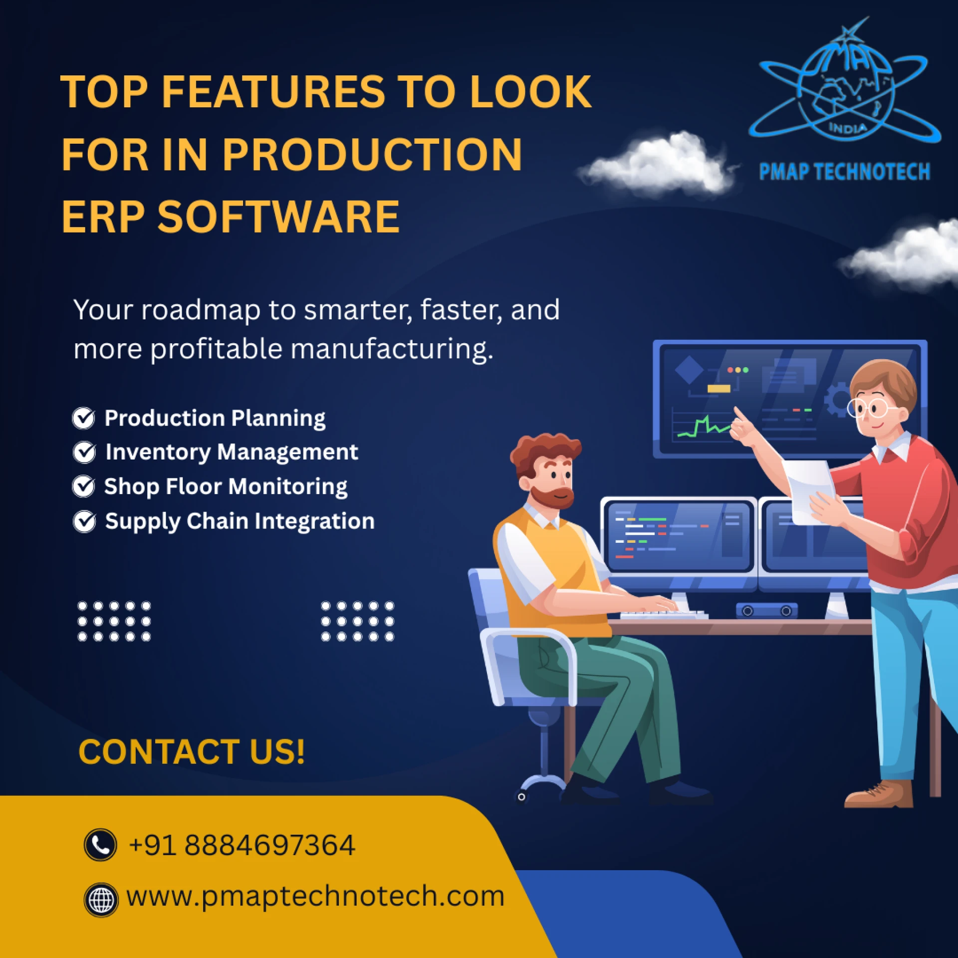Top Features to Look for in Production ERP Software