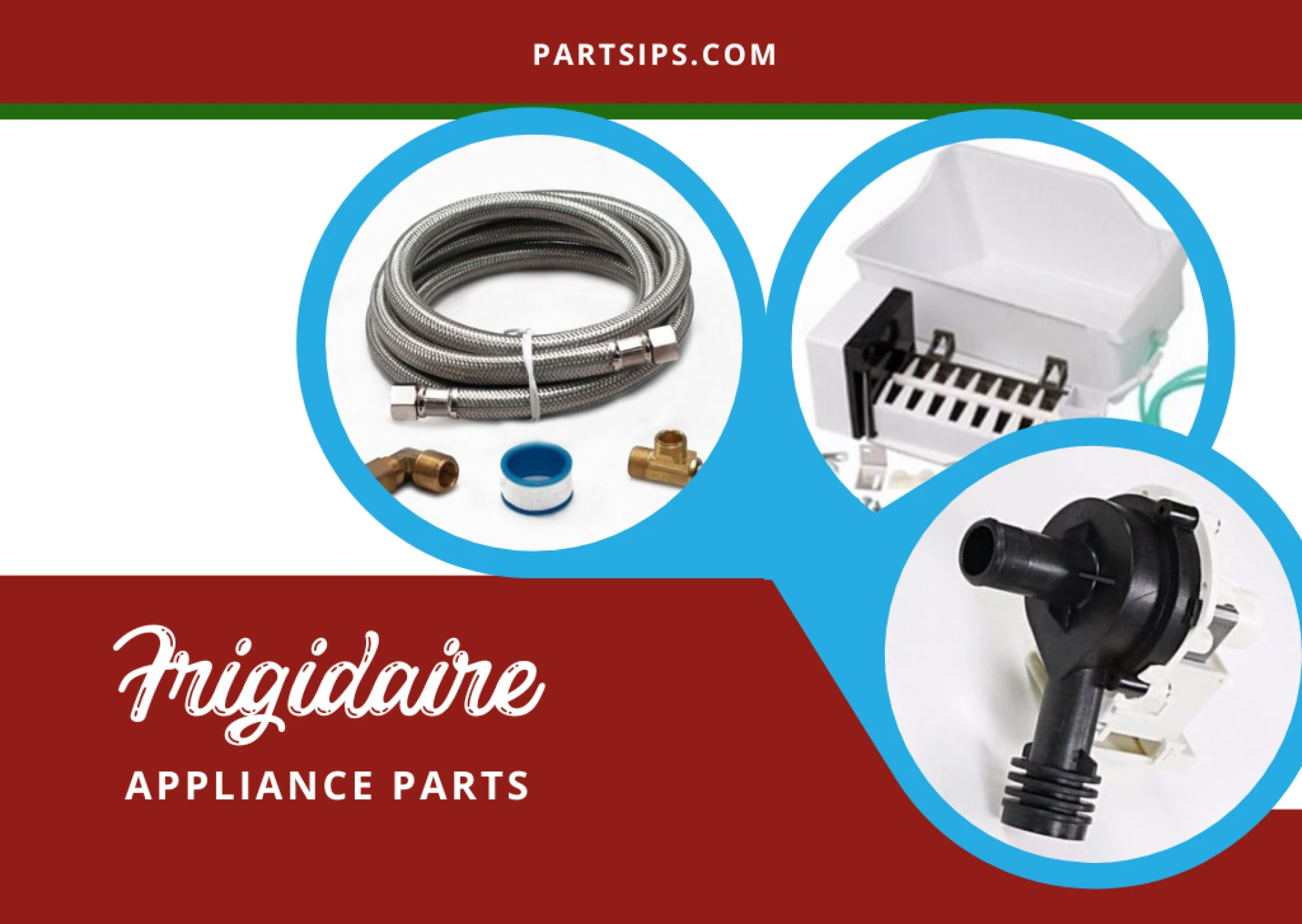 From Filters to Ice Makers — Best Frigidaire Refrigerator Parts at PartsIPS