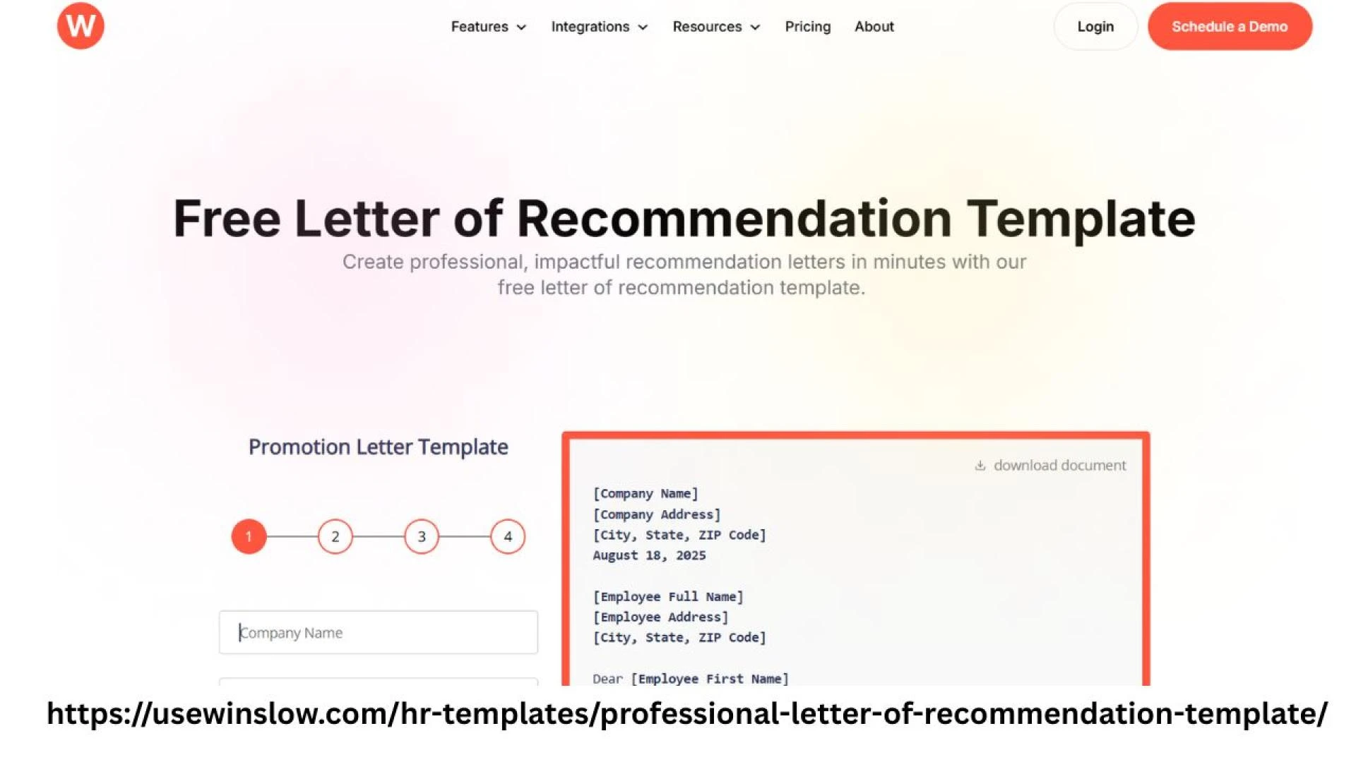 Easy Guide to Using a Letter of Recommendation Template
