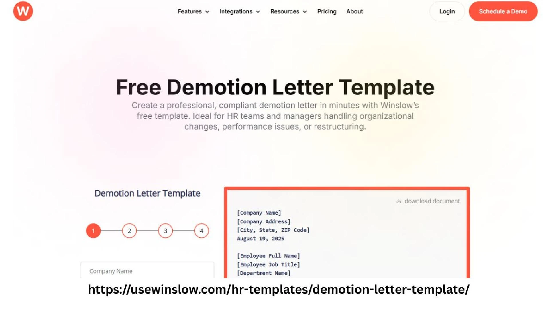 Demotion Letter Template Tips for HR Professionals