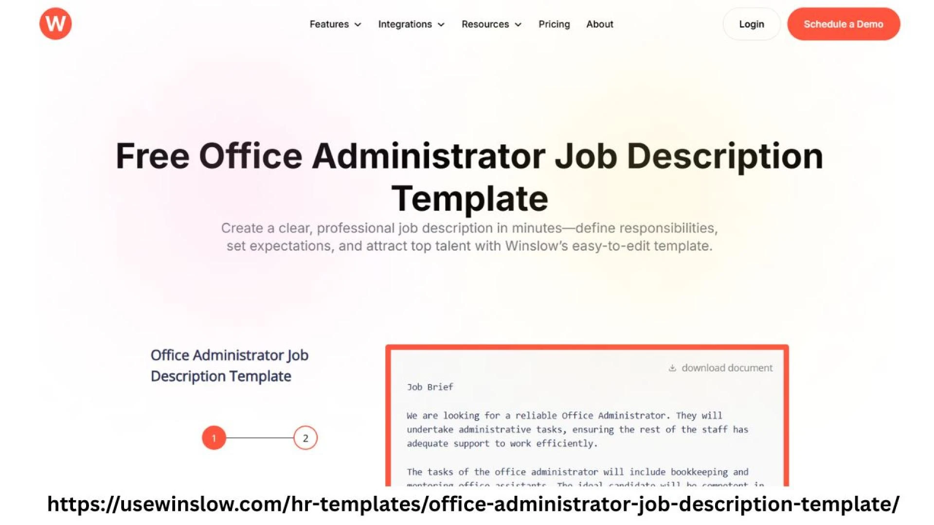 Office Administrator Job Description Template Explained