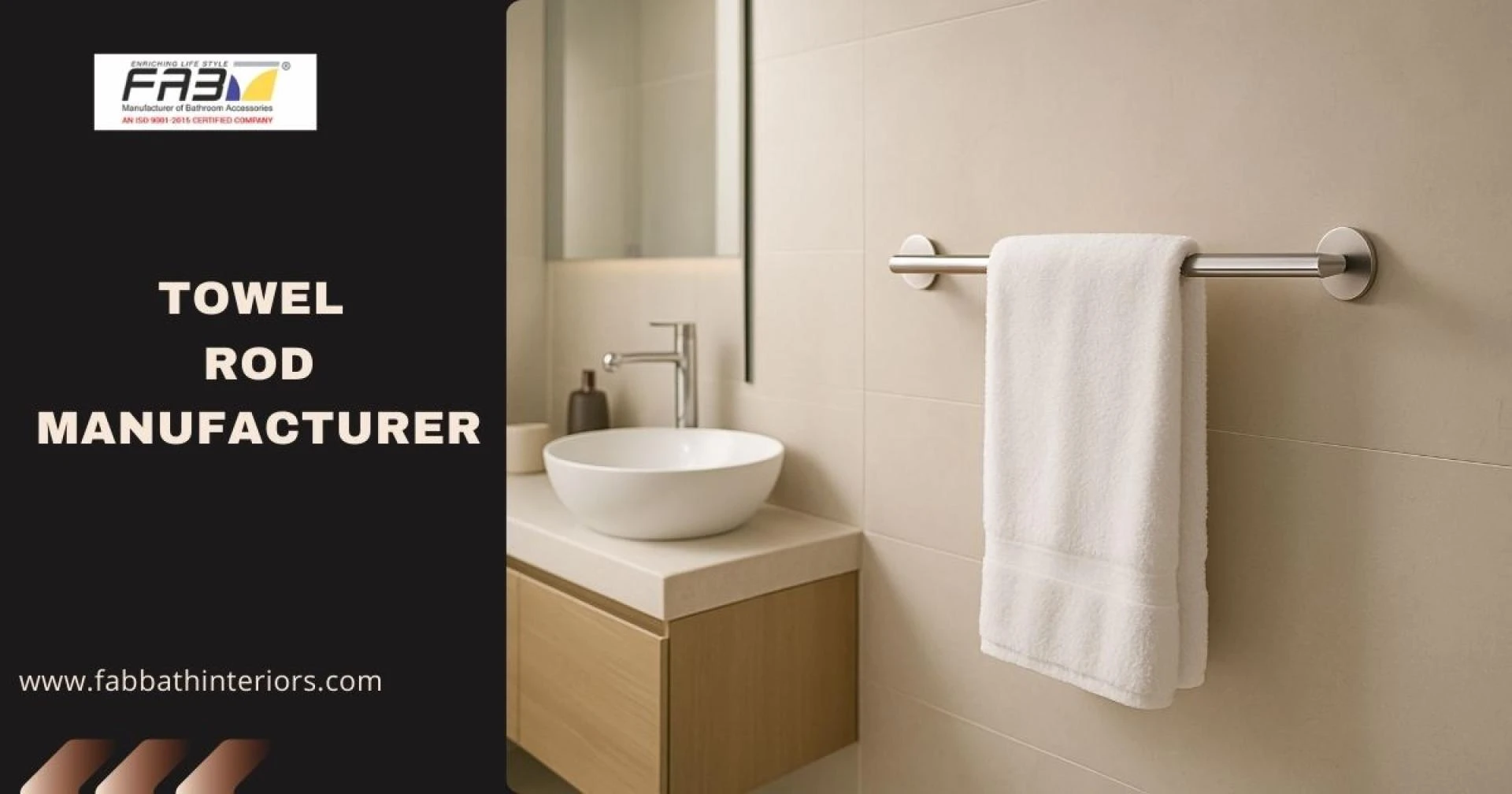 Towel Rod Manufacturer: Choosing the Right Partner for Quality and Style