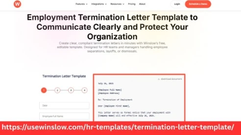 Termination Letter Template for Clear and Professional Communication