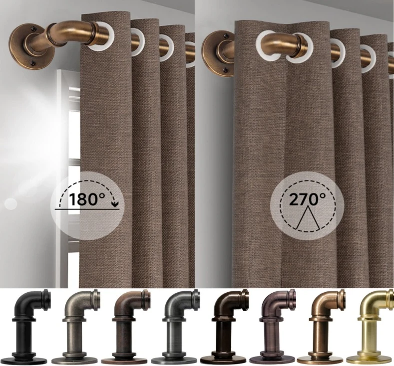 Creative Interior Designs You Can Achieve with Pipe Curtain Rods
