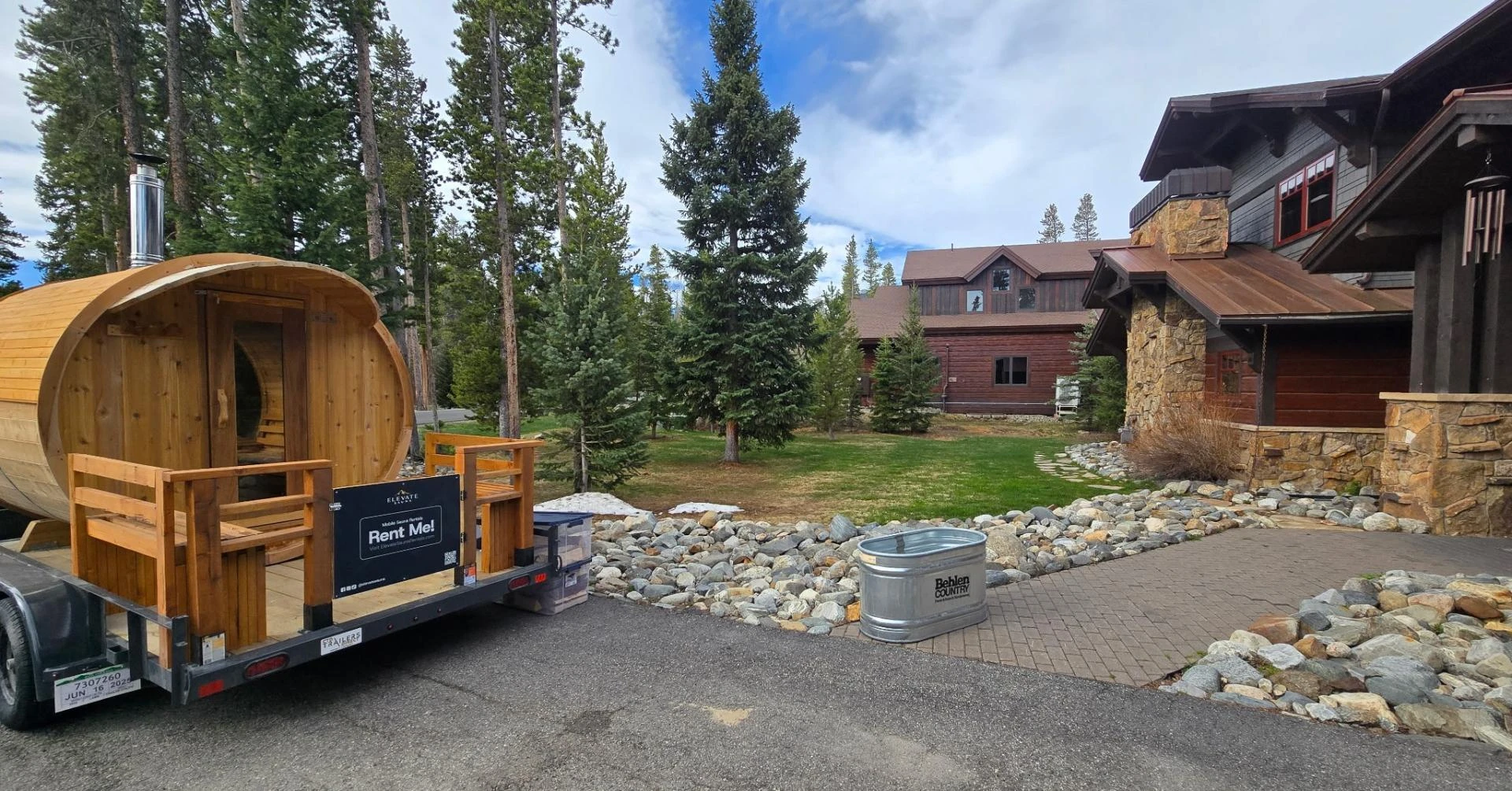 Premium Mobile Sauna Rental Company Servicing Summit County, CO