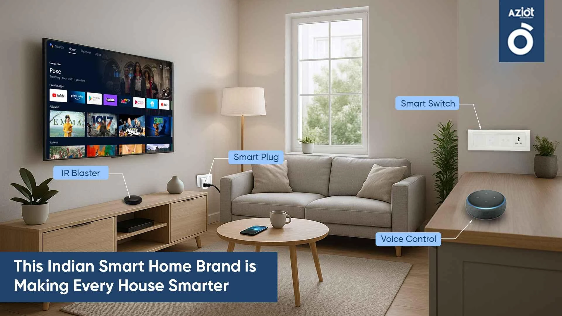 The Rise of Smart Home Automation in India: How Brands Like Aziot Are Leading the Way