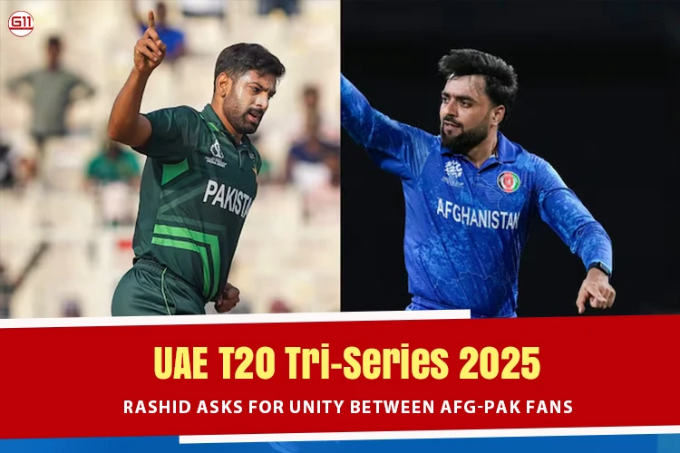 UAE T20 Tri Series 2025: Rashid Calls For Fan Unity in AFG vs PAK