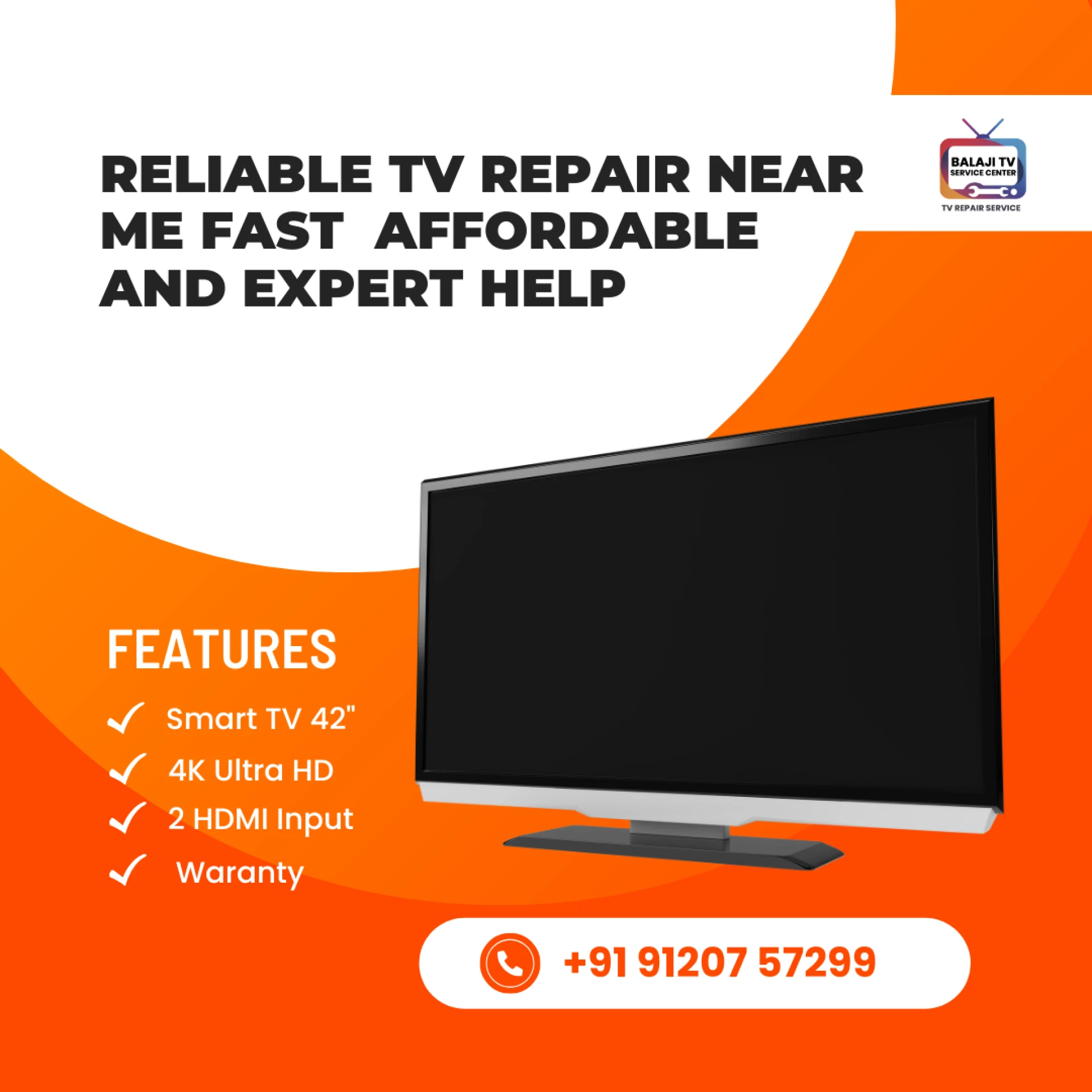 Reliable TV Repair Near Me Fast  Affordable and Expert Help