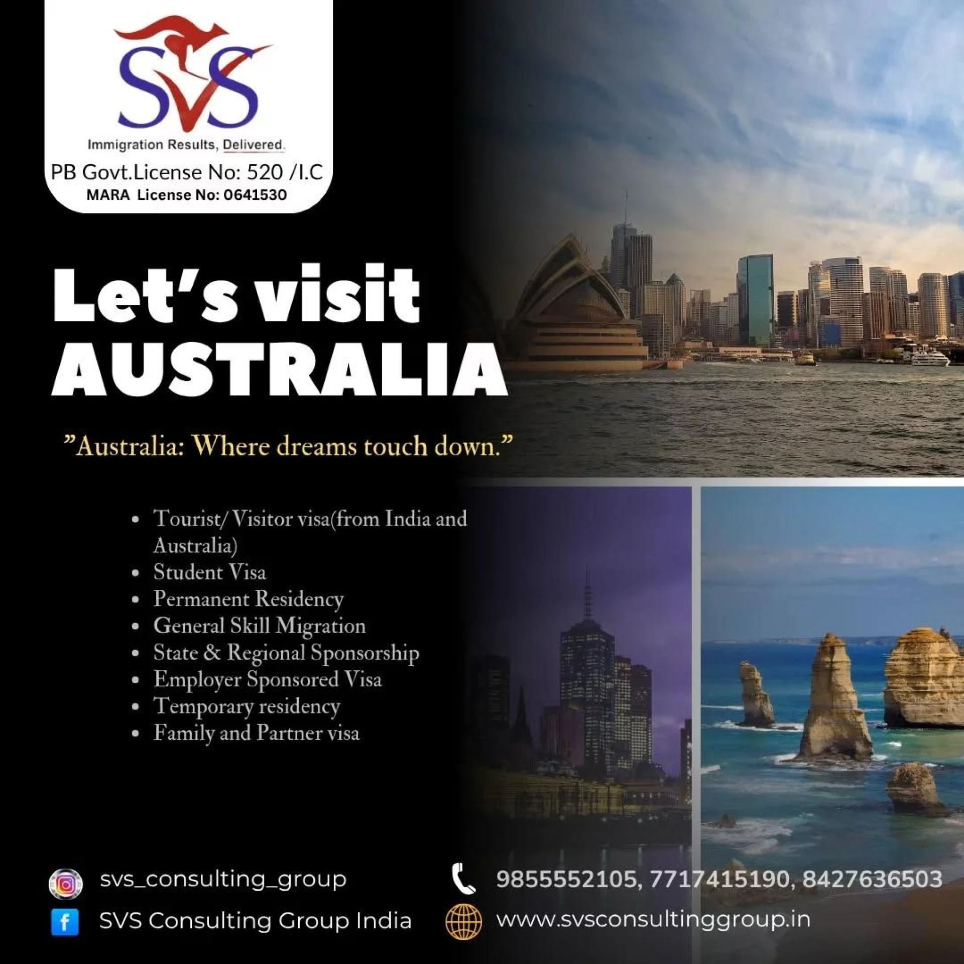 How to Apply for Australia Tourist Visa - Simplified by SVS Consulting Group