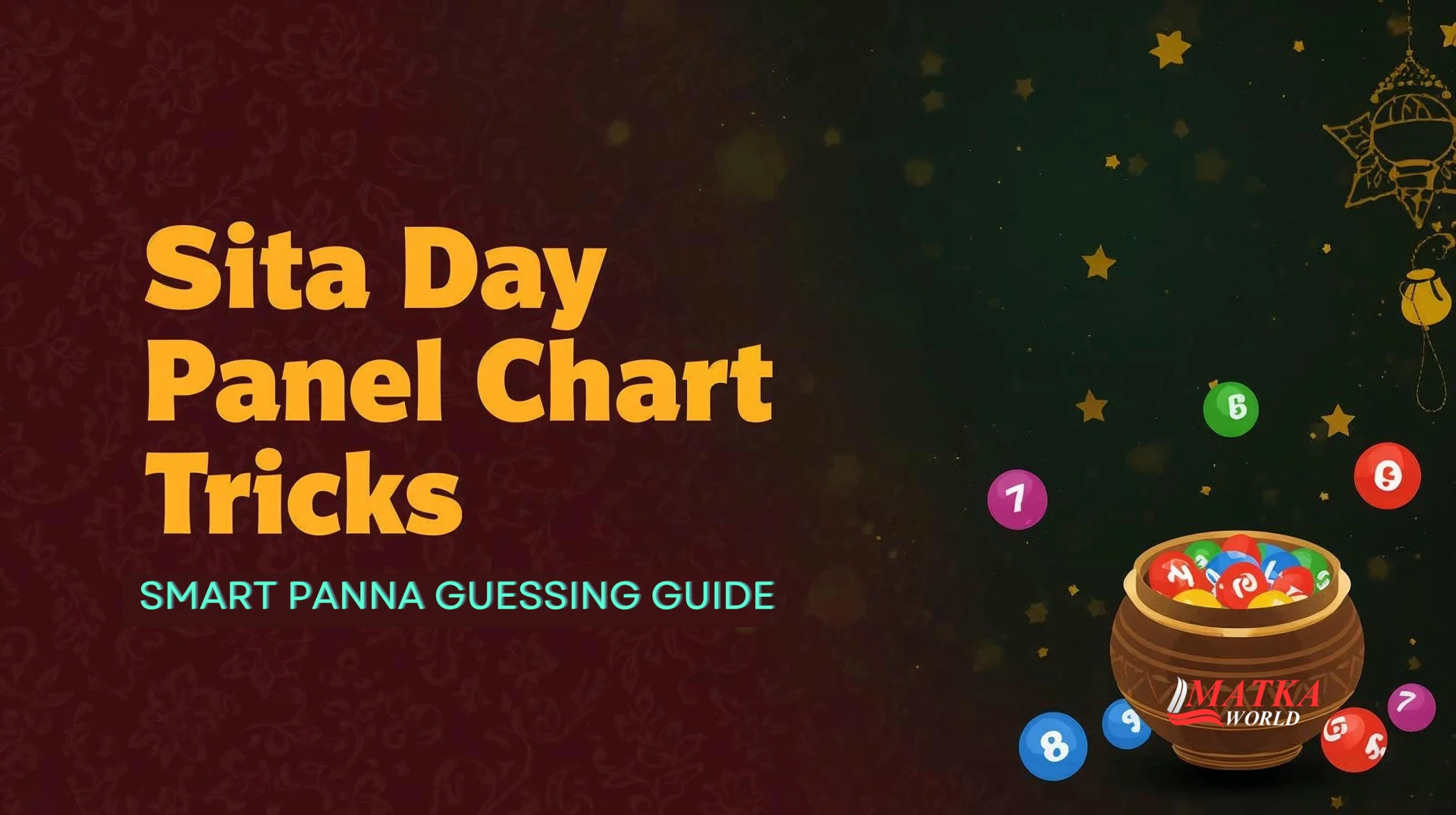 Sita Day Panel Chart Tricks: Smart Panna Guessing Guide