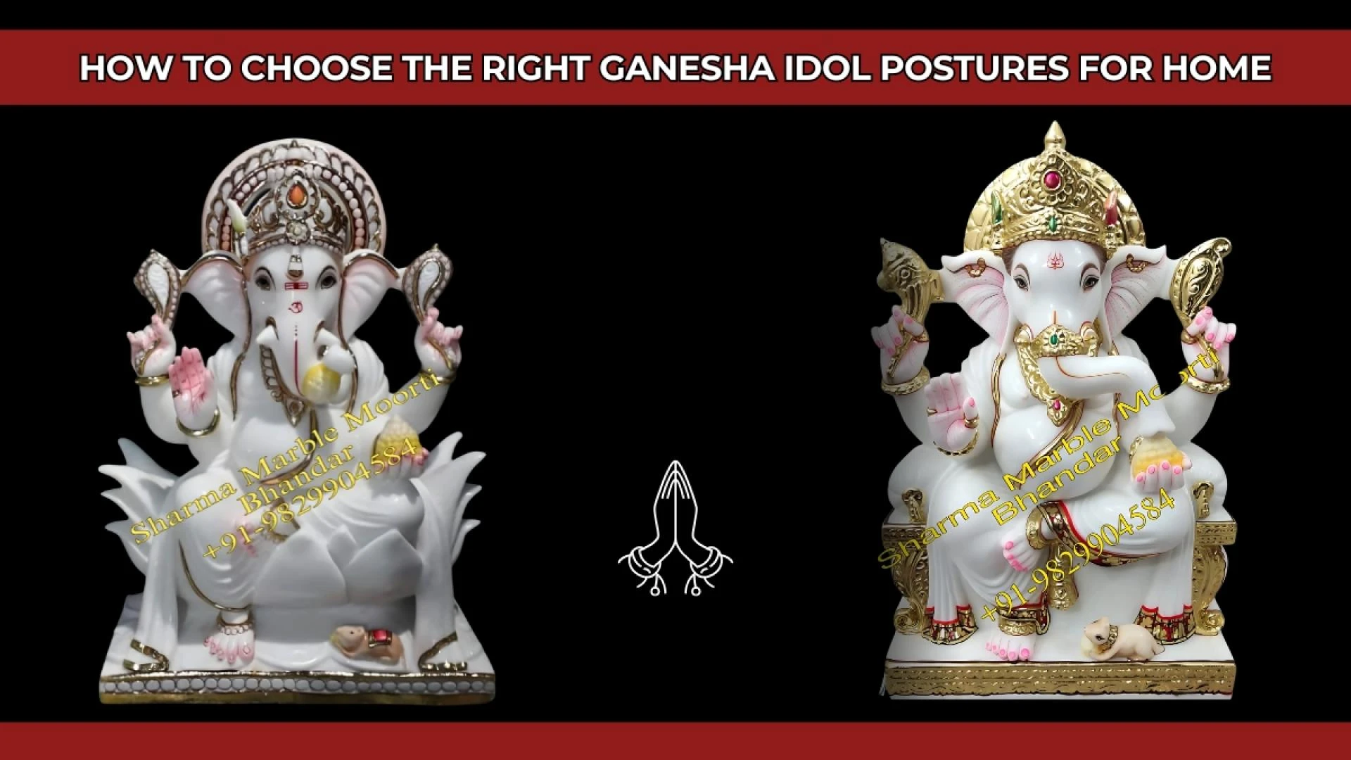 How to Choose the Right Ganesha Idol Postures for Home