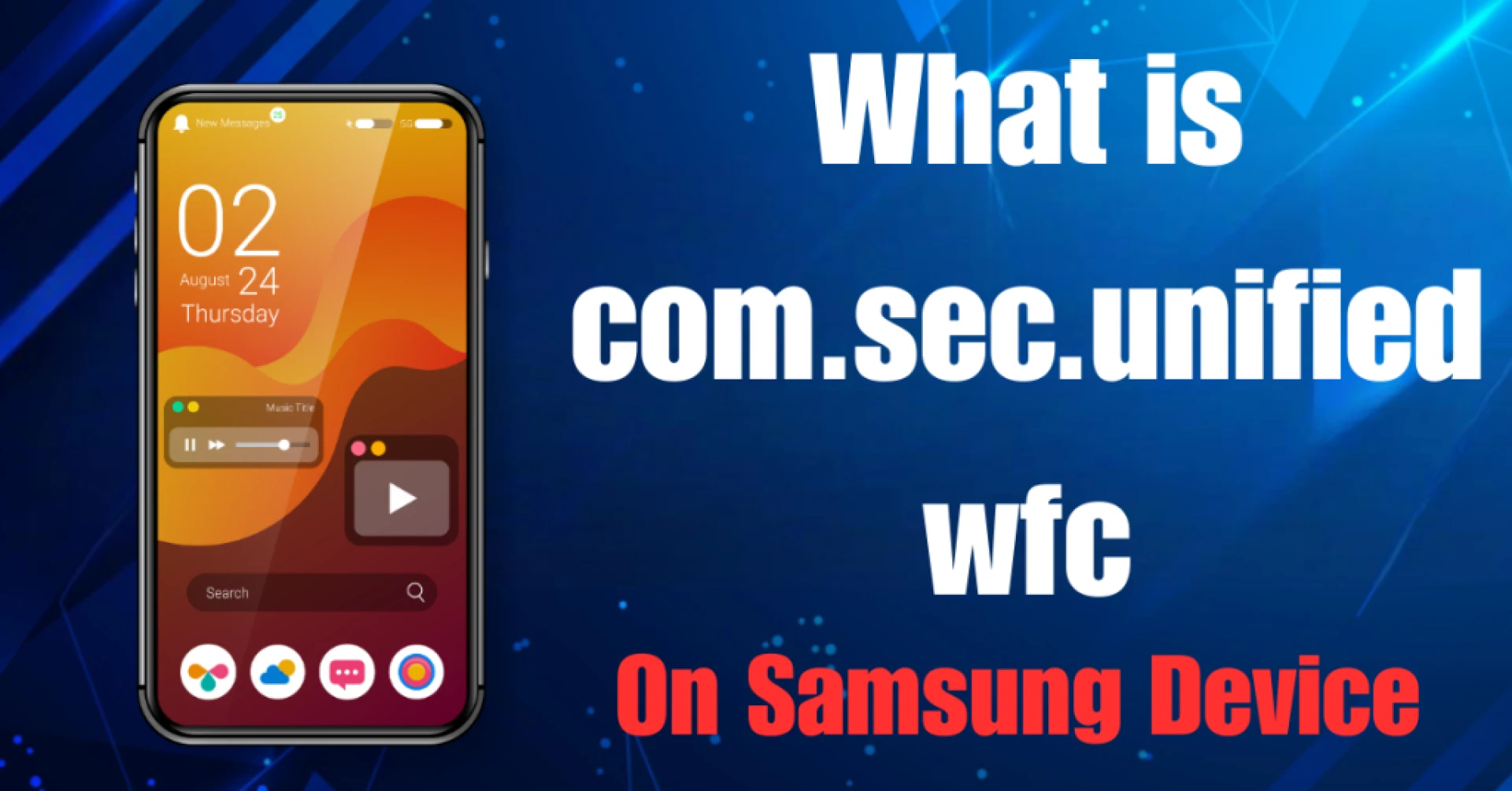 How Does com.sec.unifiedwfc Support Wi-Fi Calling (VoWiFi) and Network Services?