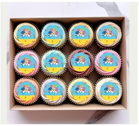Personalised Edible Cupcake Toppers to Sweeten Your Celebrations