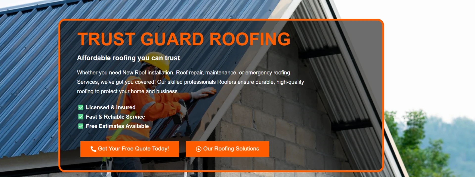 Emergency Roofing Services: Protecting Homes and Businesses with Expert Care