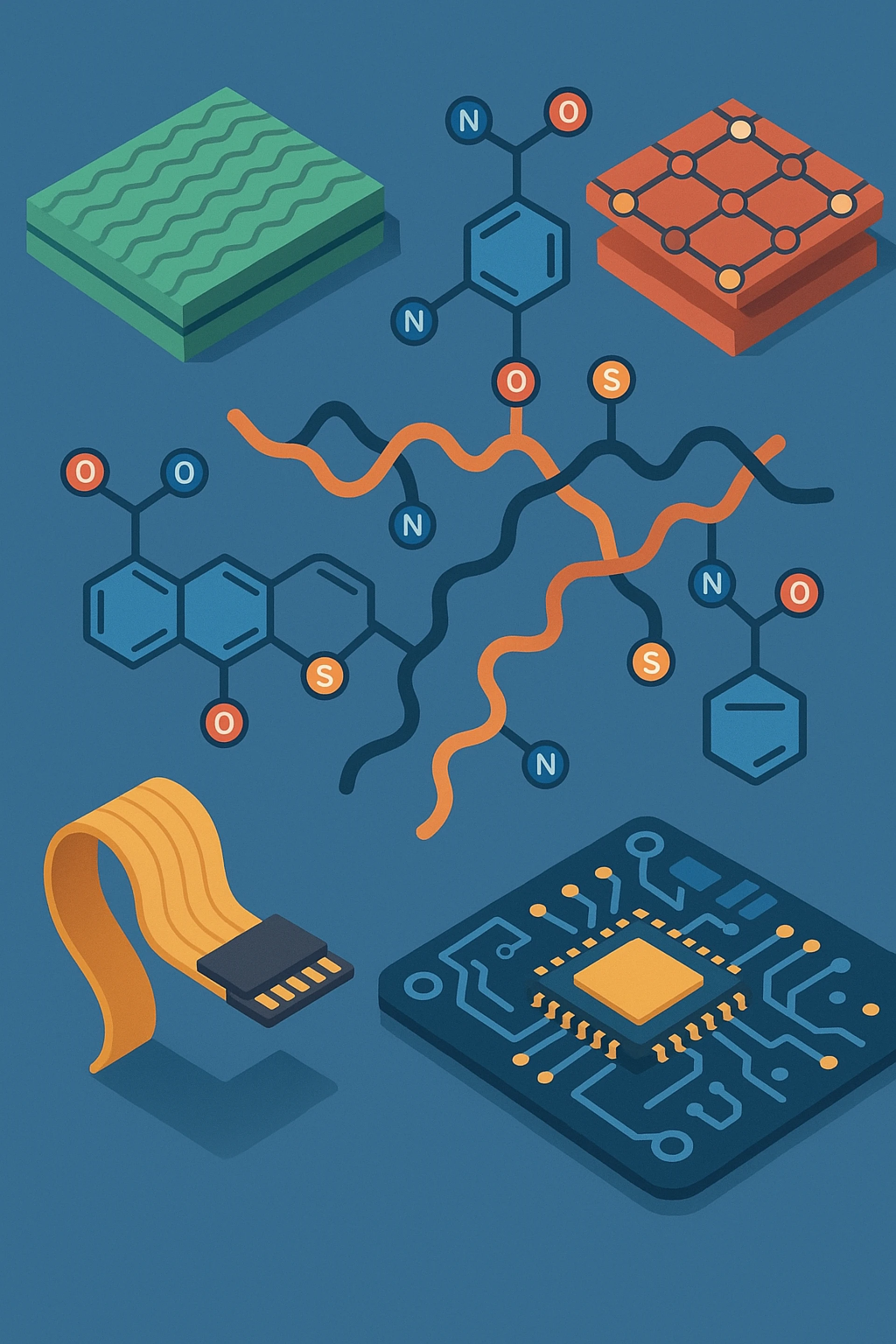 Polymers in Electronics: Flexible Displays and Beyond