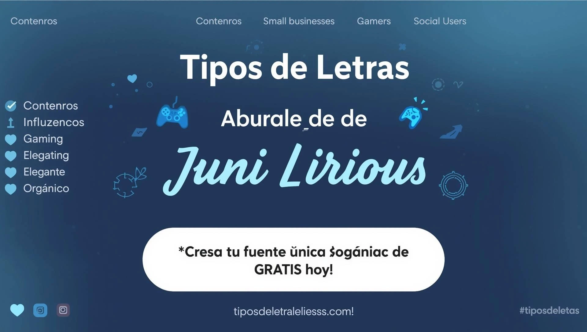 500+ Tipos de Letras Bonitas Gratis – Generador de Fuentes para Redes Sociales (2025)