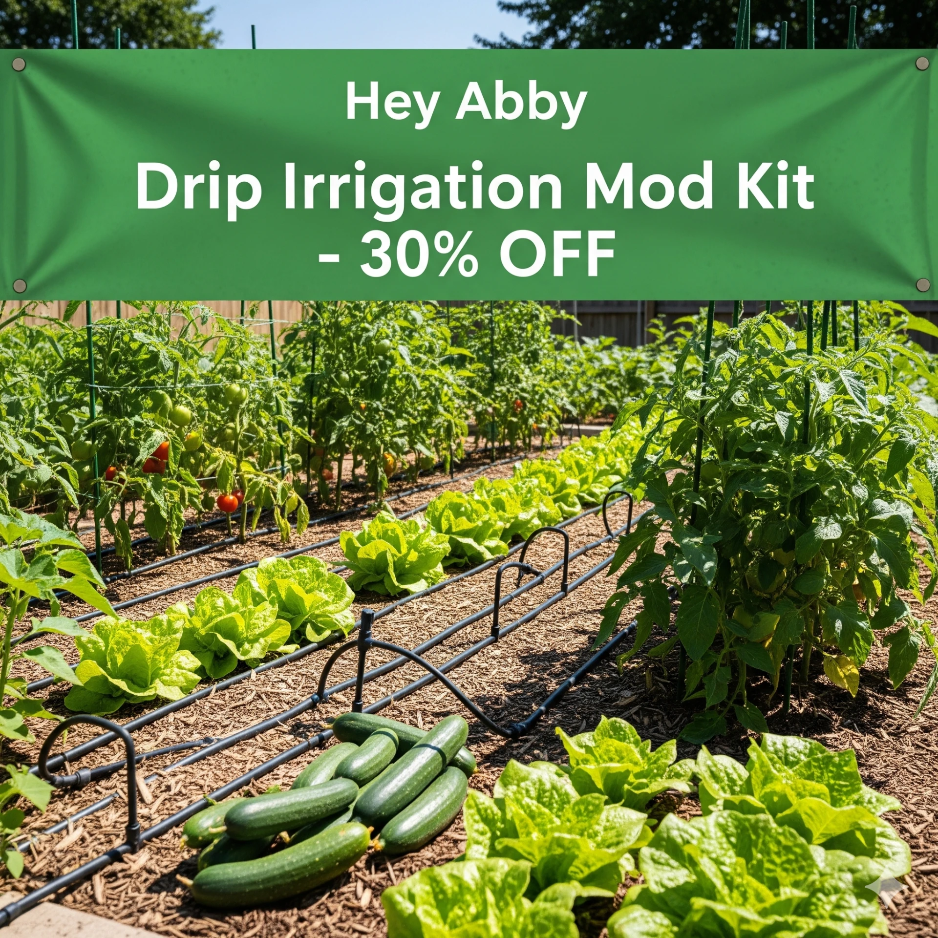 Best Drip Irrigation Mod Kit for Vegetable Gardens in the USA