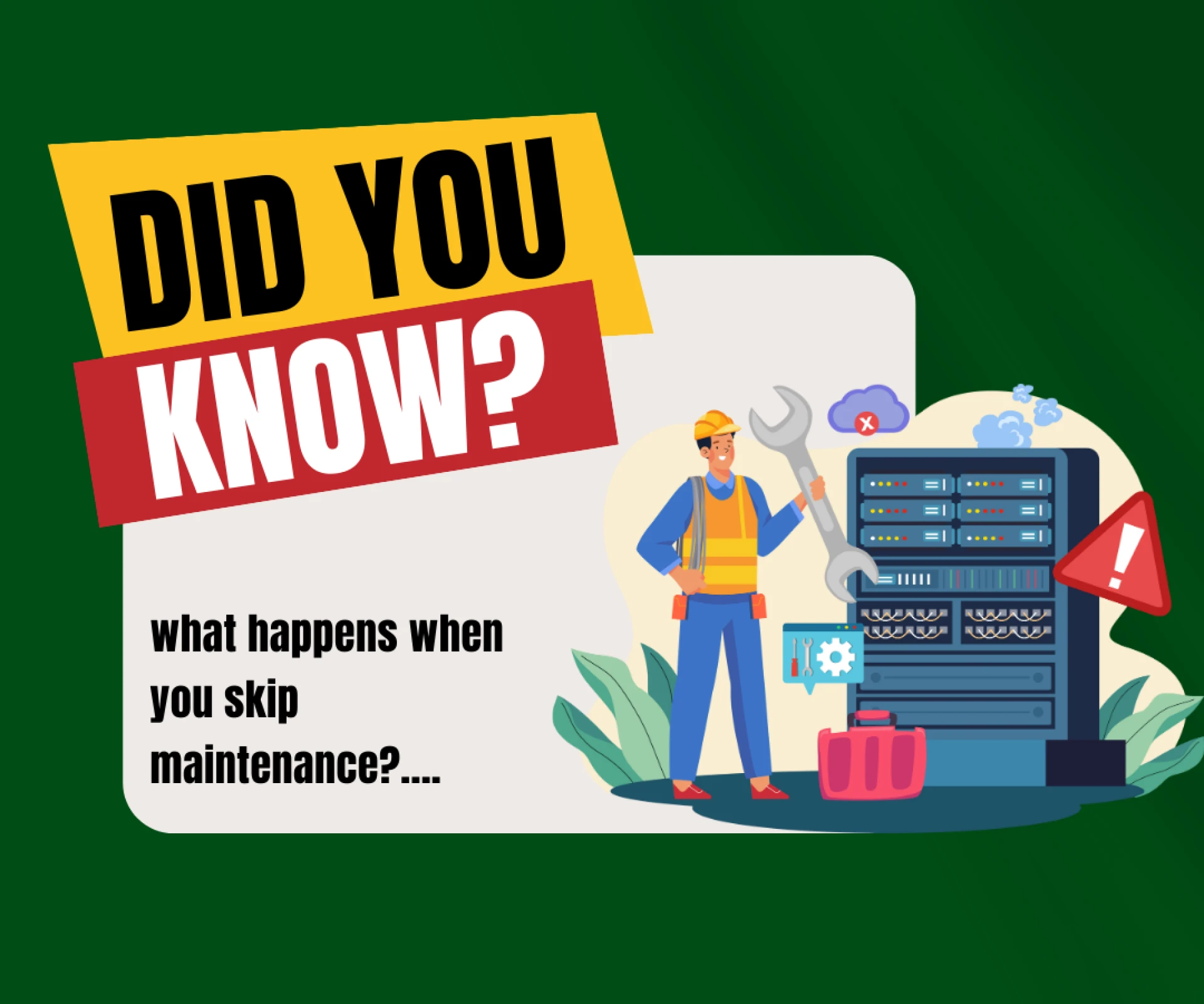 Why Server Maintenance Never Really Ends.