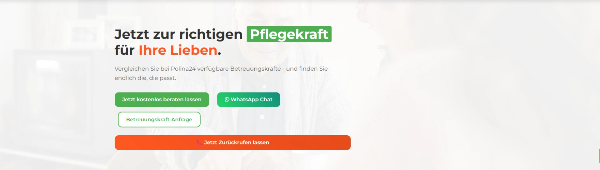 betreuung zu hause