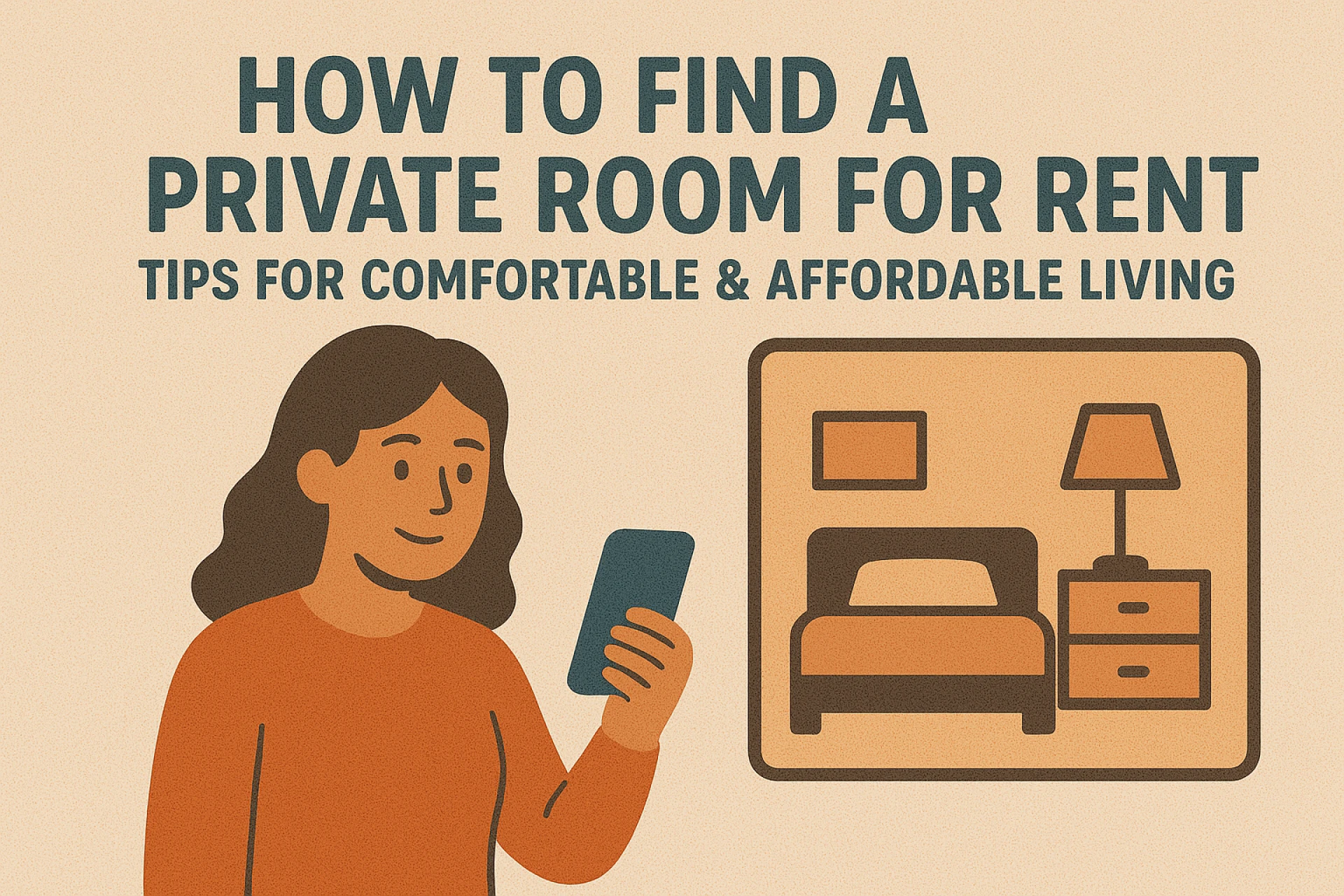 How to Find a Private Room for Rent: Tips for Comfortable & Affordable Living