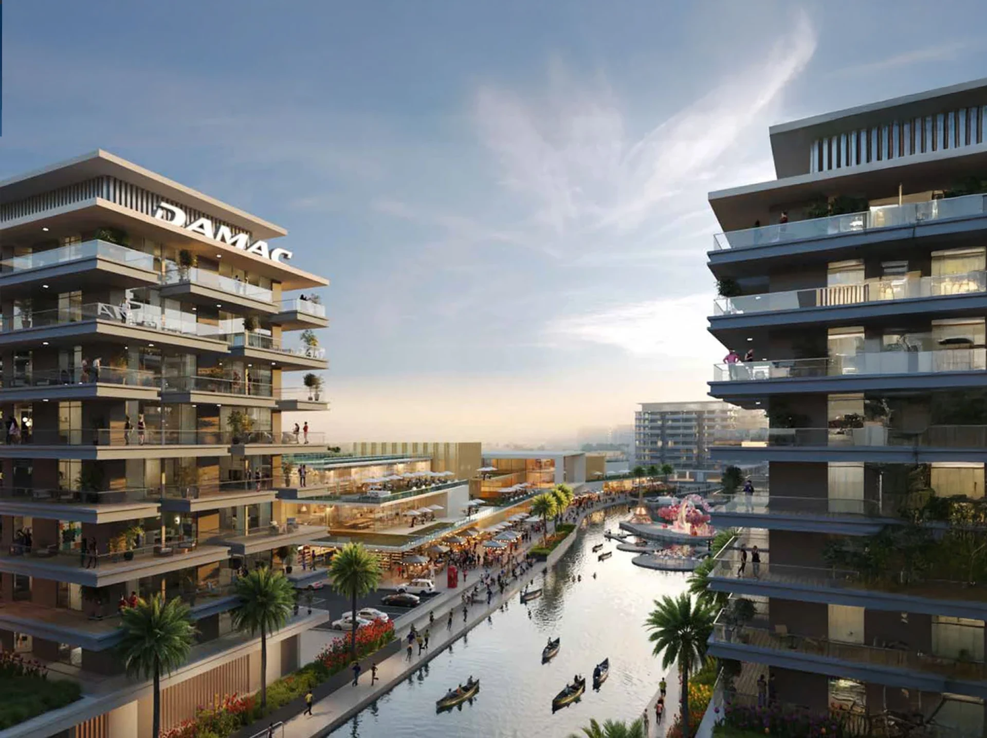 Investment in Damac Luxury townhouses and villas in Dubai