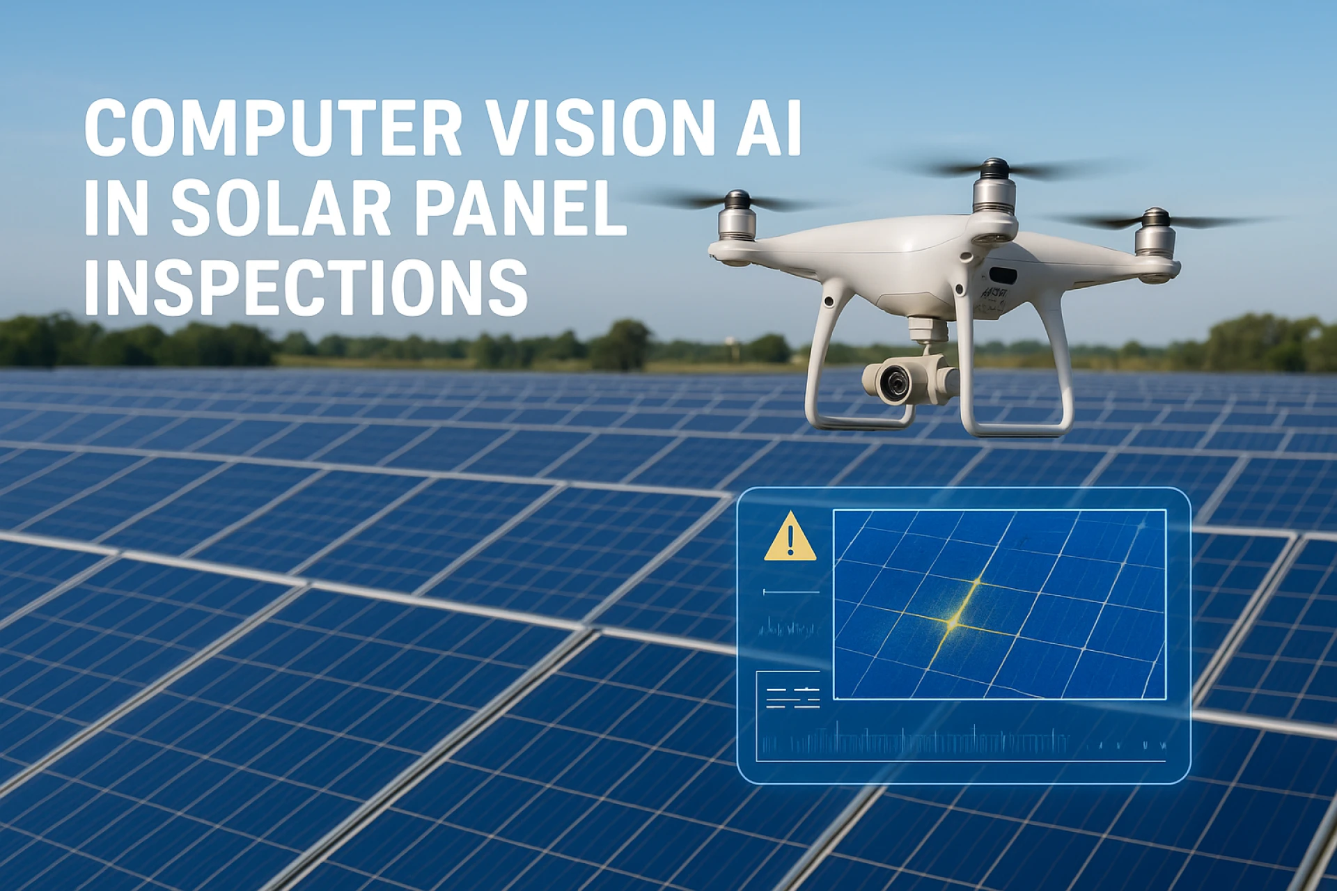 Revolutionizing Solar Energy: How Computer Vision AI and Drones Transform Solar Panel Inspections