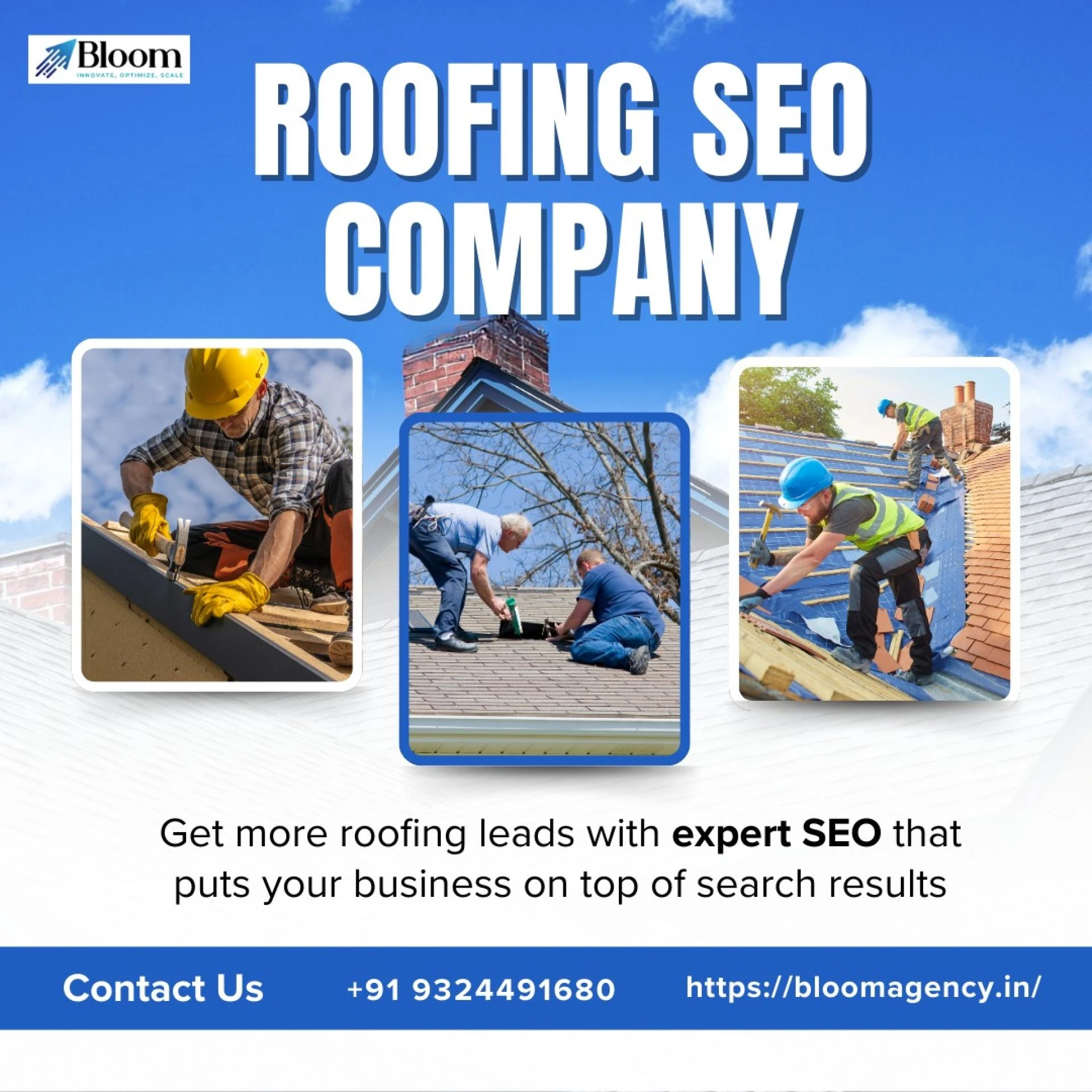 SEO for Roofing Services – Drive More Leads with Bloom Agency